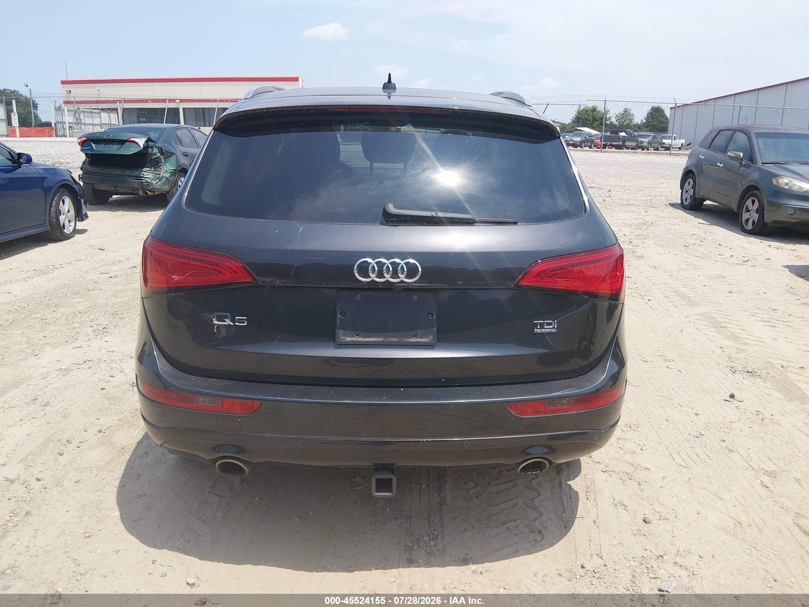 2014 Audi Q5 3.0 Tdi Premium Plus Gray vin: WA1CMAFP3EA010593