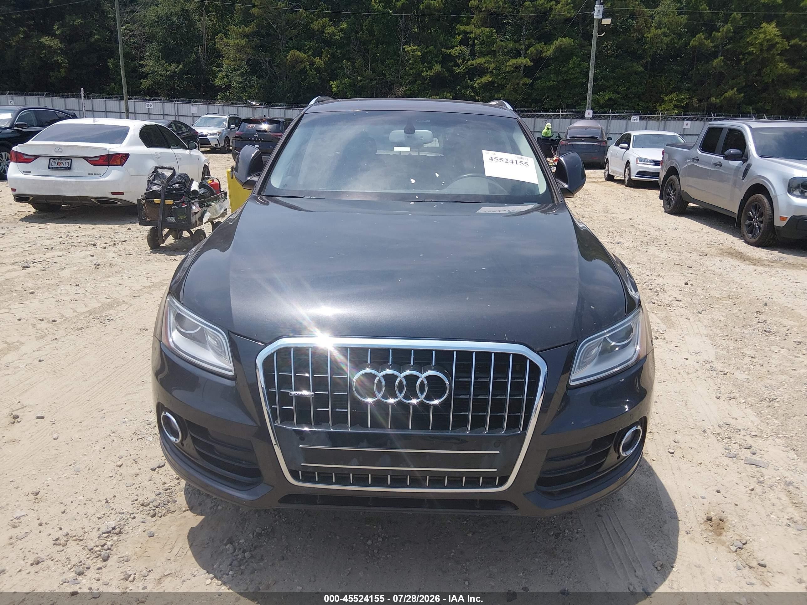2014 Audi Q5 3.0 Tdi Premium Plus Gray vin: WA1CMAFP3EA010593