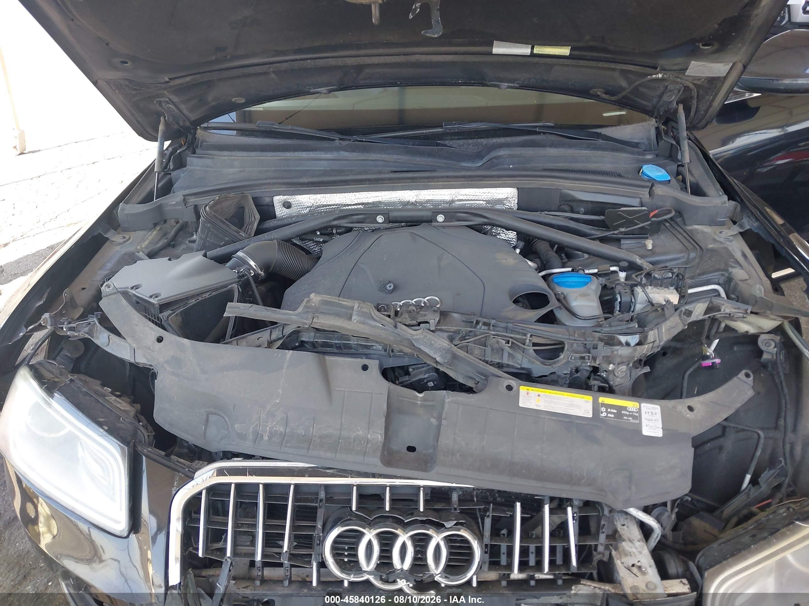 2014 Audi Q5 3.0 Tdi Premium Plus Black vin: WA1CMAFP3EA108622