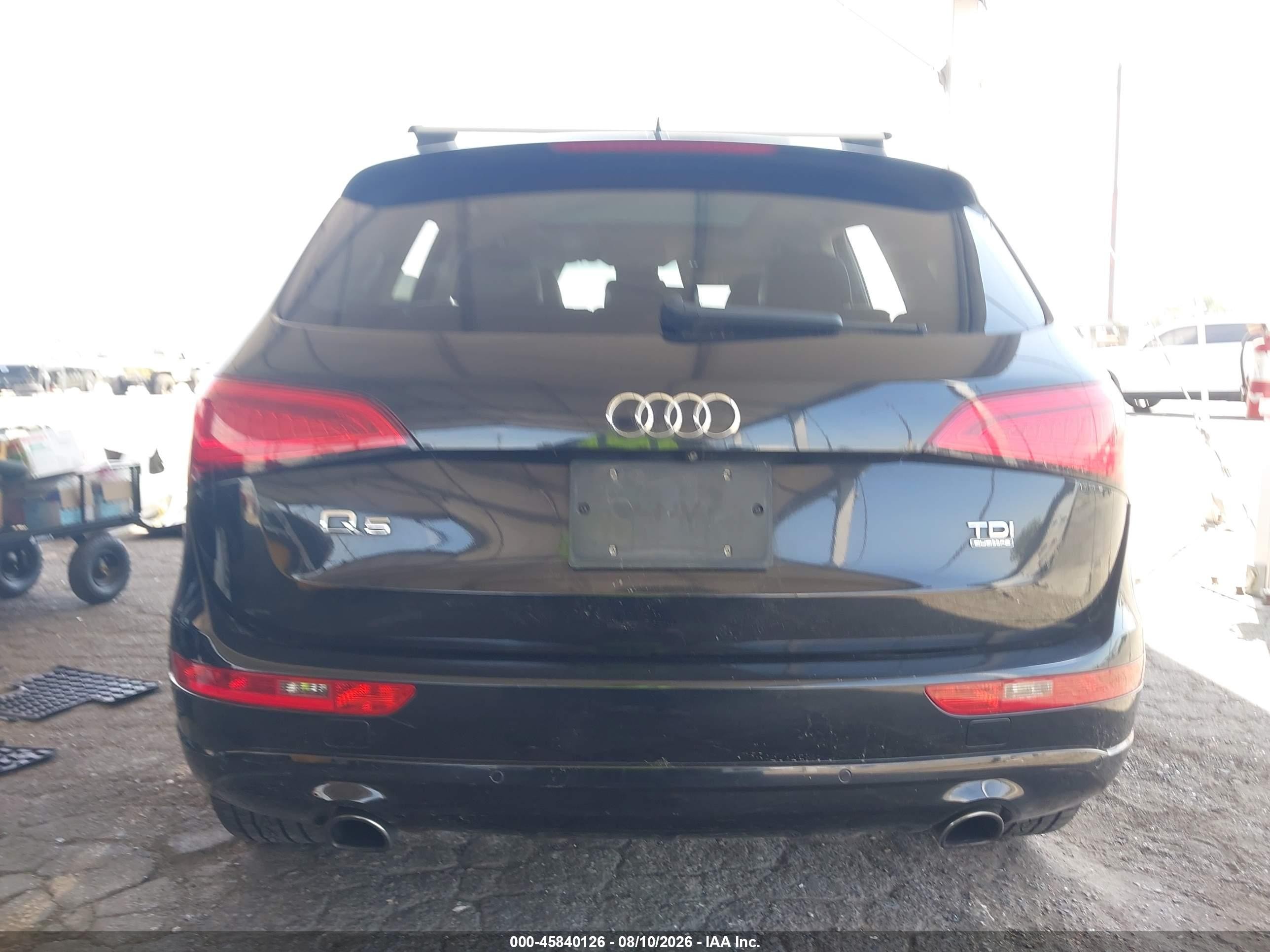 2014 Audi Q5 3.0 Tdi Premium Plus Black vin: WA1CMAFP3EA108622