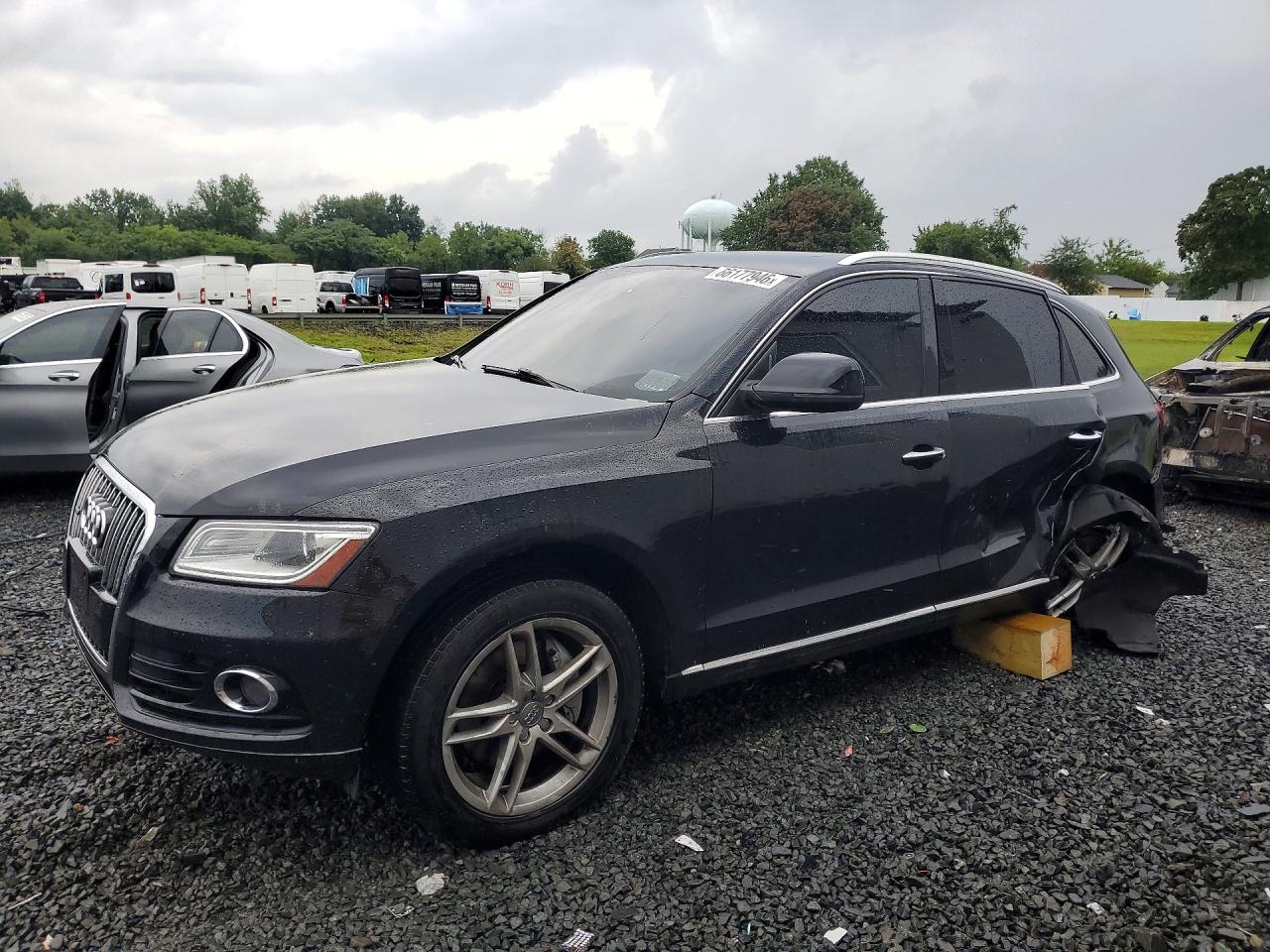 2015 Audi Q5 Tdi Premium Plus Black vin: WA1CMAFP3FA043899