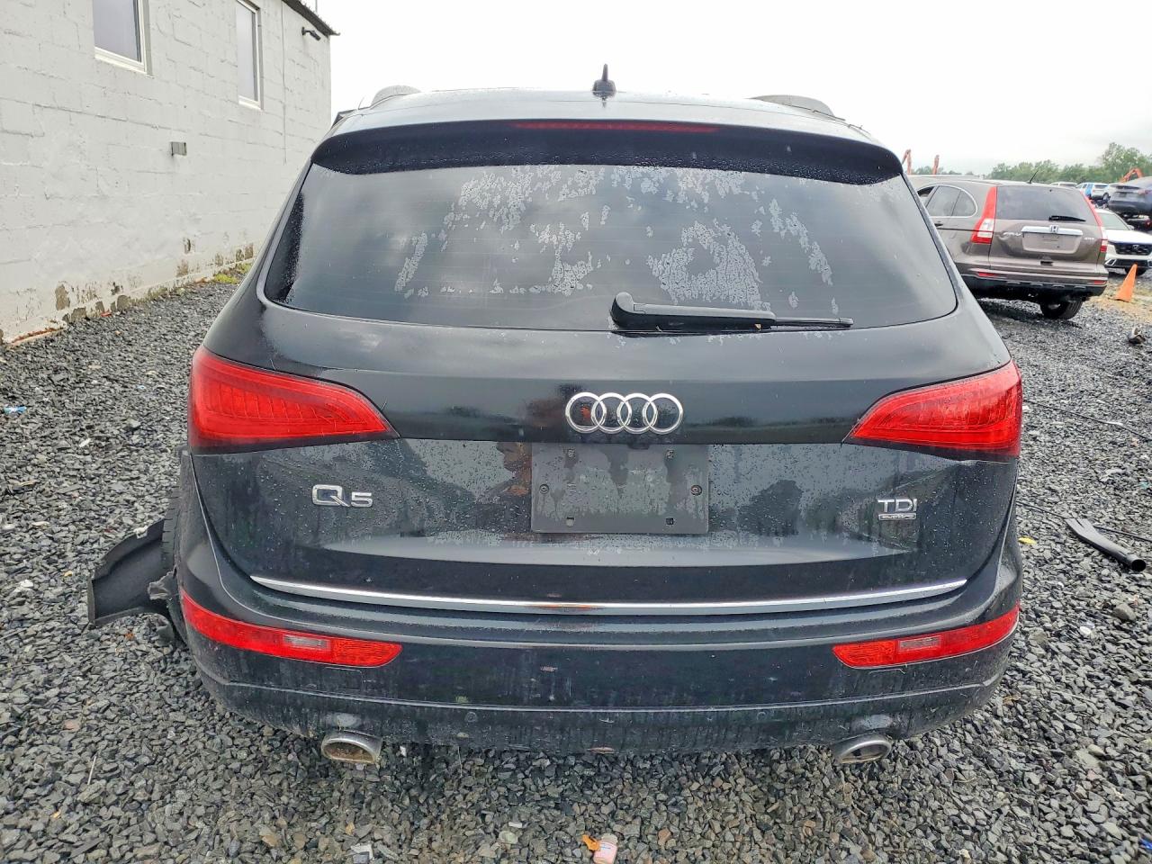 2015 Audi Q5 Tdi Premium Plus Black vin: WA1CMAFP3FA043899