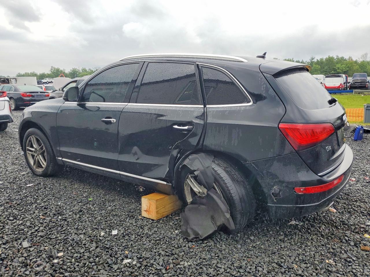 2015 Audi Q5 Tdi Premium Plus Black vin: WA1CMAFP3FA043899