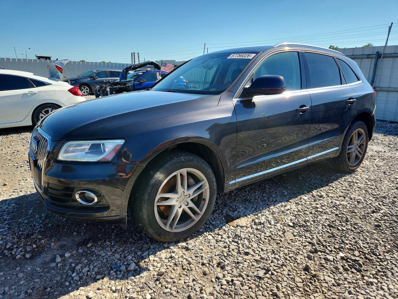2014 Audi Q5 Tdi Premium Plus Gray vin: WA1CMAFP4EA011753