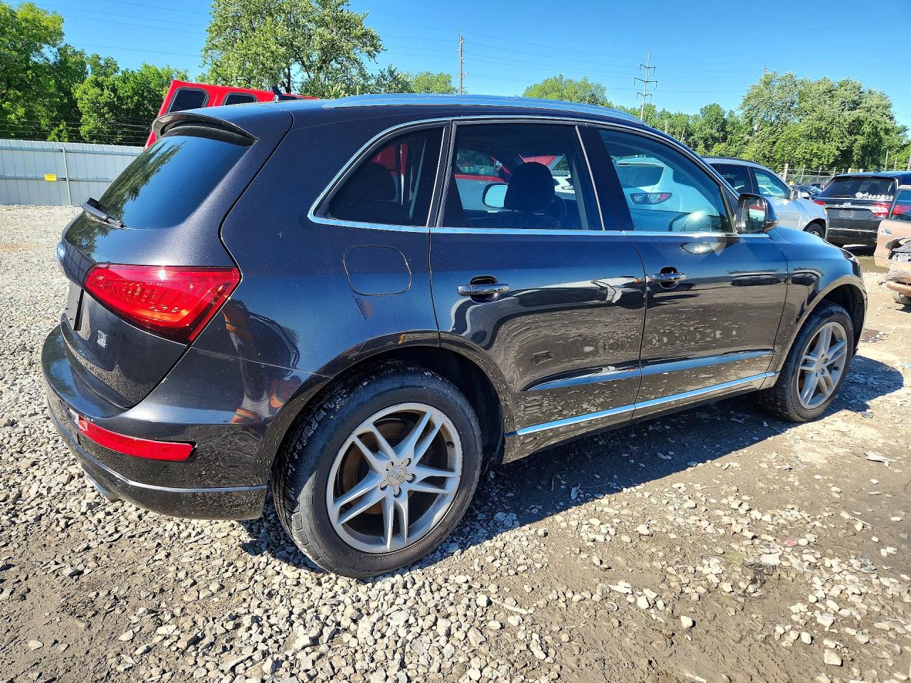 2014 Audi Q5 Tdi Premium Plus Gray vin: WA1CMAFP4EA011753