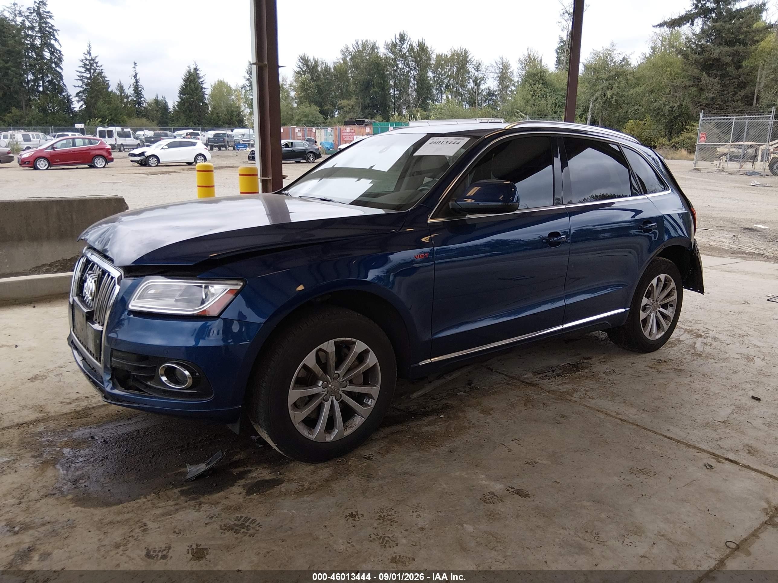 2014 Audi Q5 3.0 Tdi Premium Plus Blue vin: WA1CMAFP4EA065201