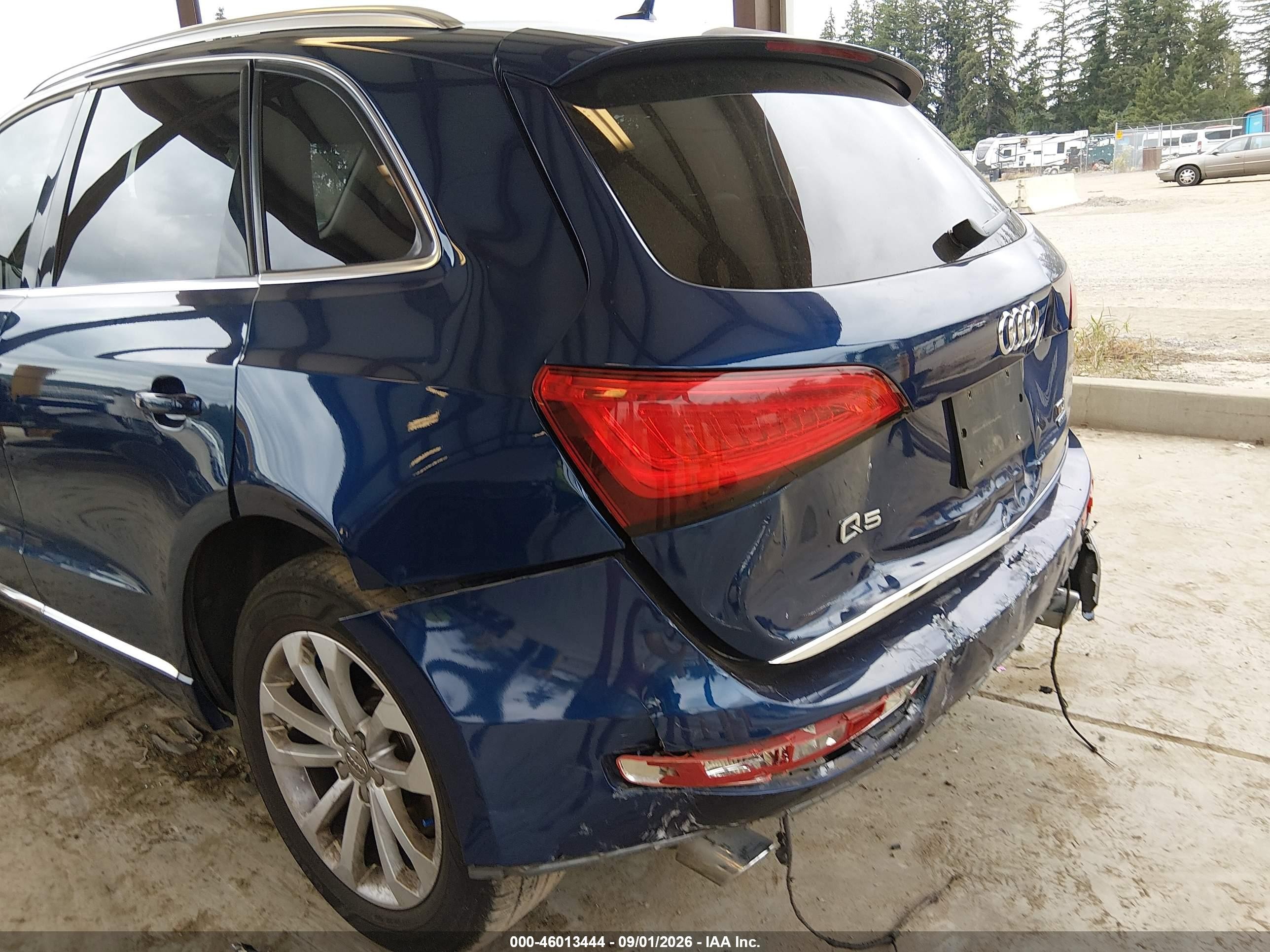 2014 Audi Q5 3.0 Tdi Premium Plus Blue vin: WA1CMAFP4EA065201
