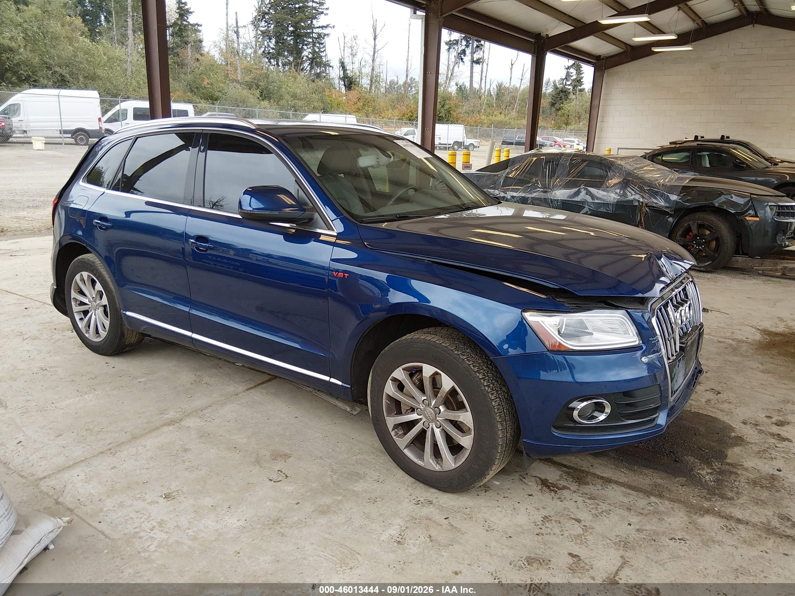 2014 Audi Q5 3.0 Tdi Premium Plus Blue vin: WA1CMAFP4EA065201