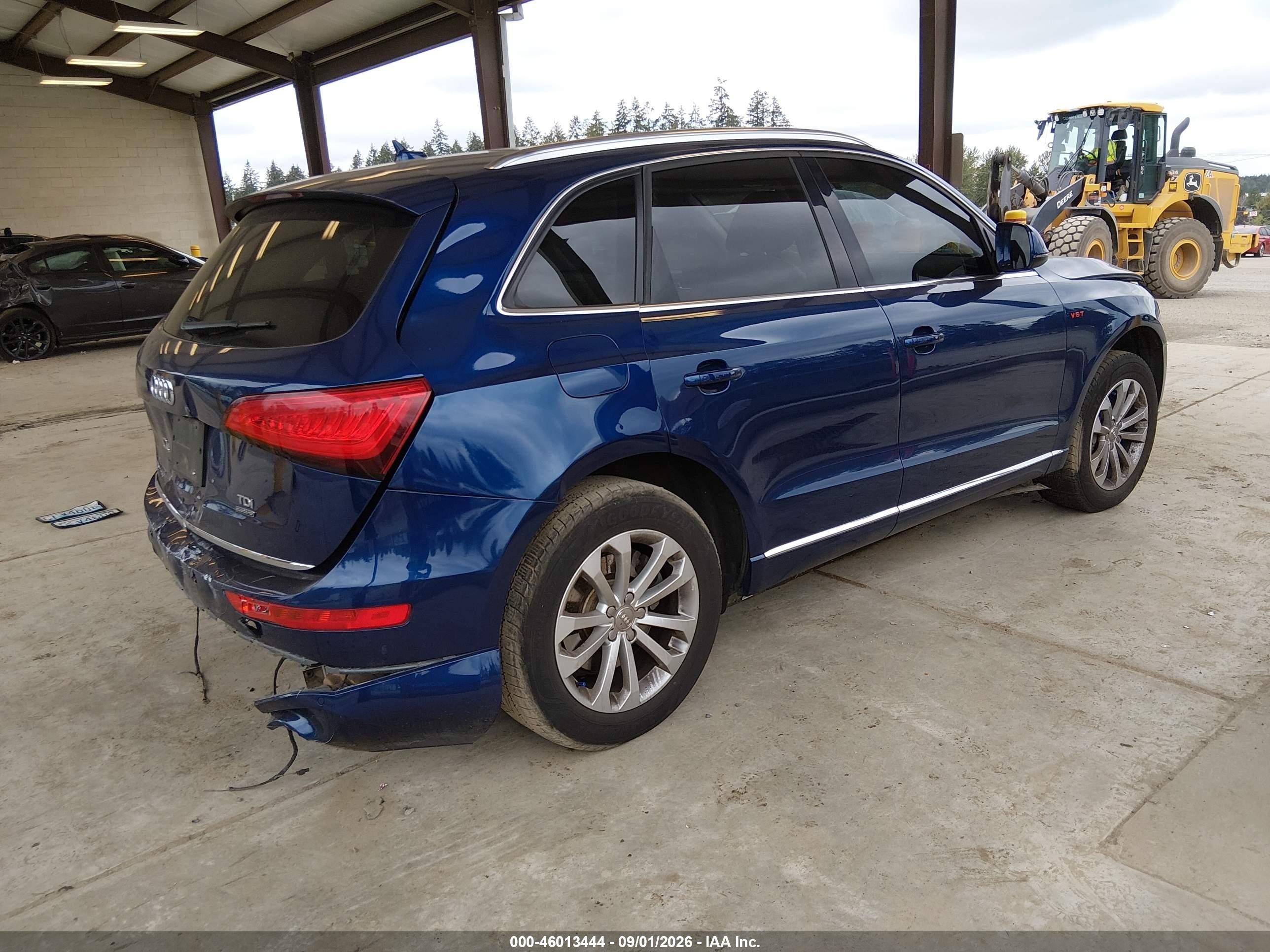2014 Audi Q5 3.0 Tdi Premium Plus Blue vin: WA1CMAFP4EA065201