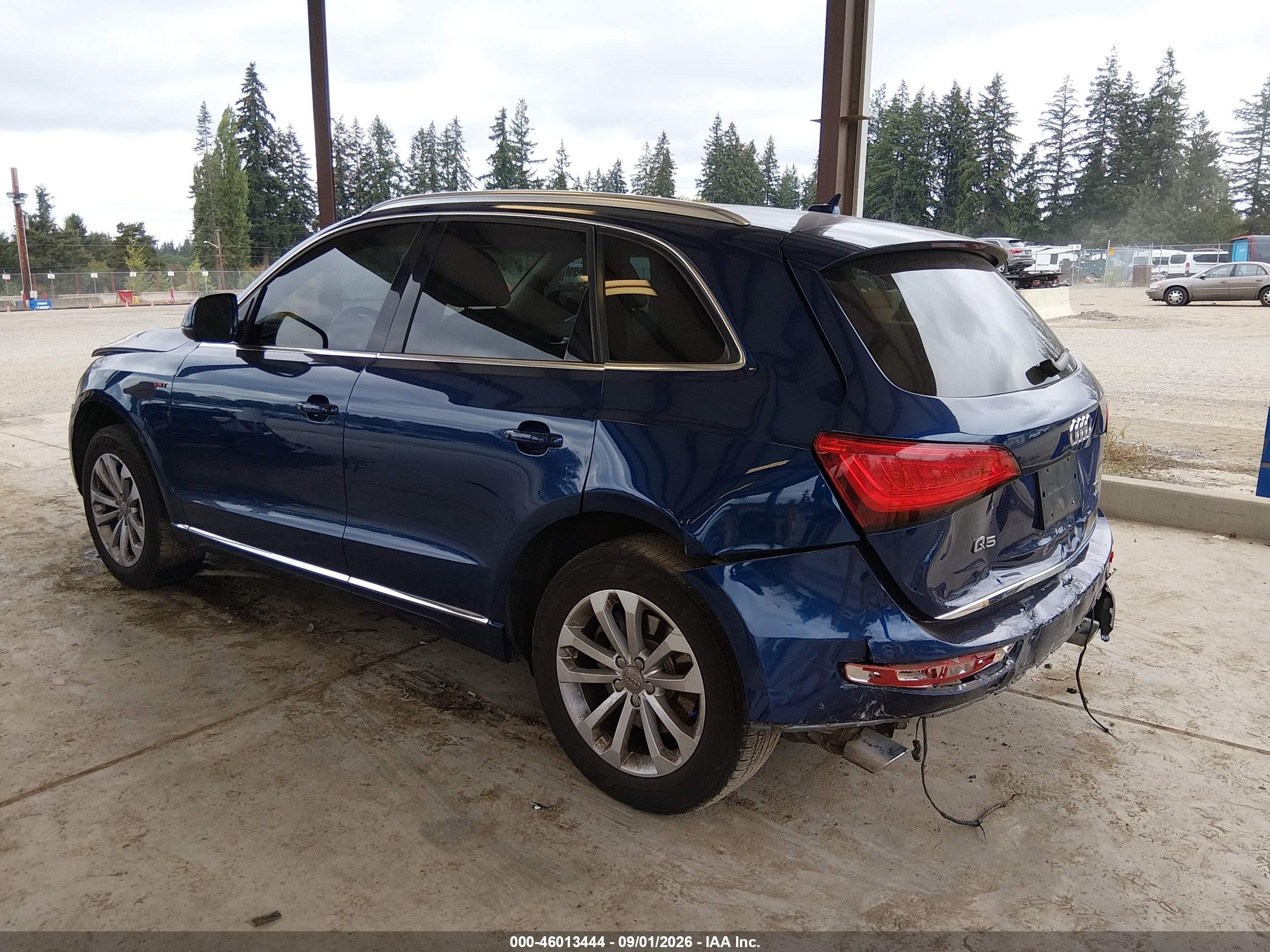 2014 Audi Q5 3.0 Tdi Premium Plus Blue vin: WA1CMAFP4EA065201