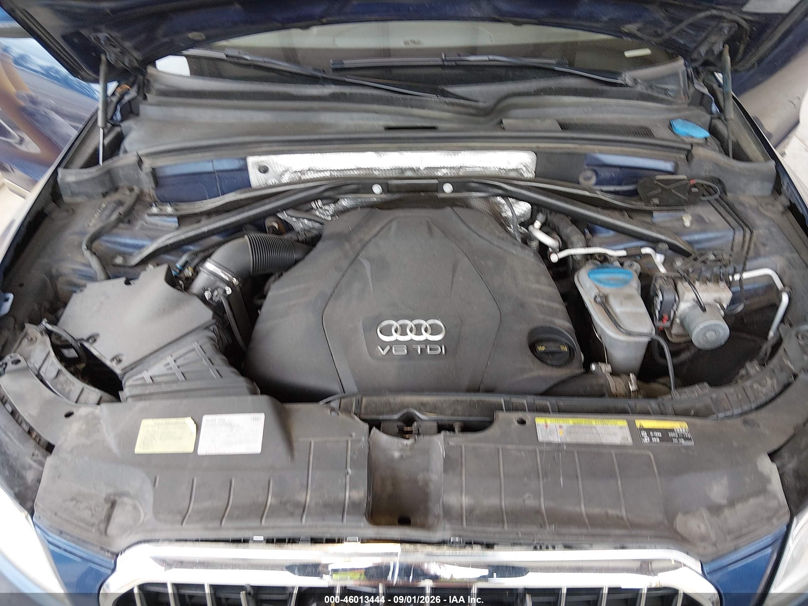 2014 Audi Q5 3.0 Tdi Premium Plus Blue vin: WA1CMAFP4EA065201