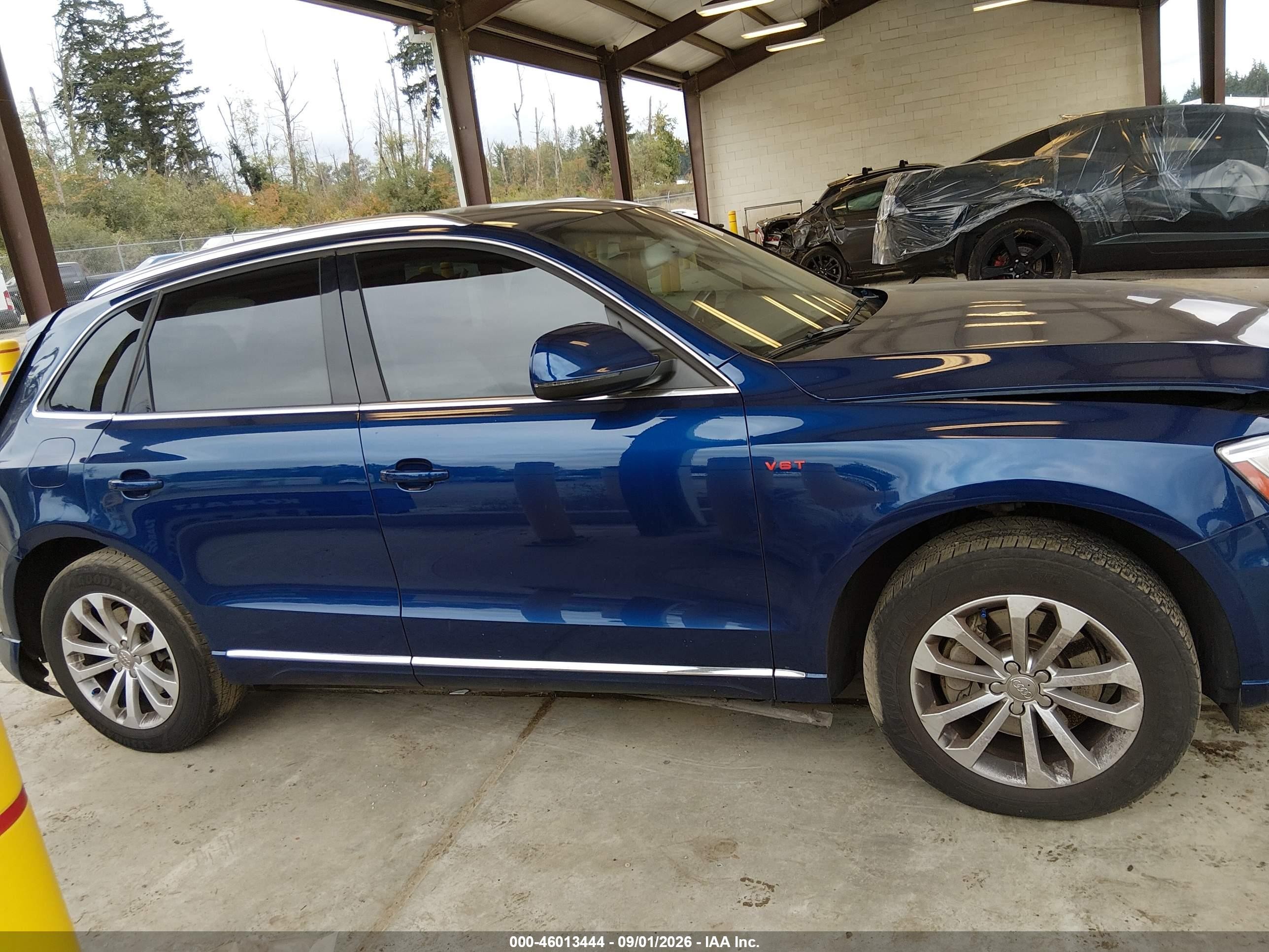 2014 Audi Q5 3.0 Tdi Premium Plus Blue vin: WA1CMAFP4EA065201