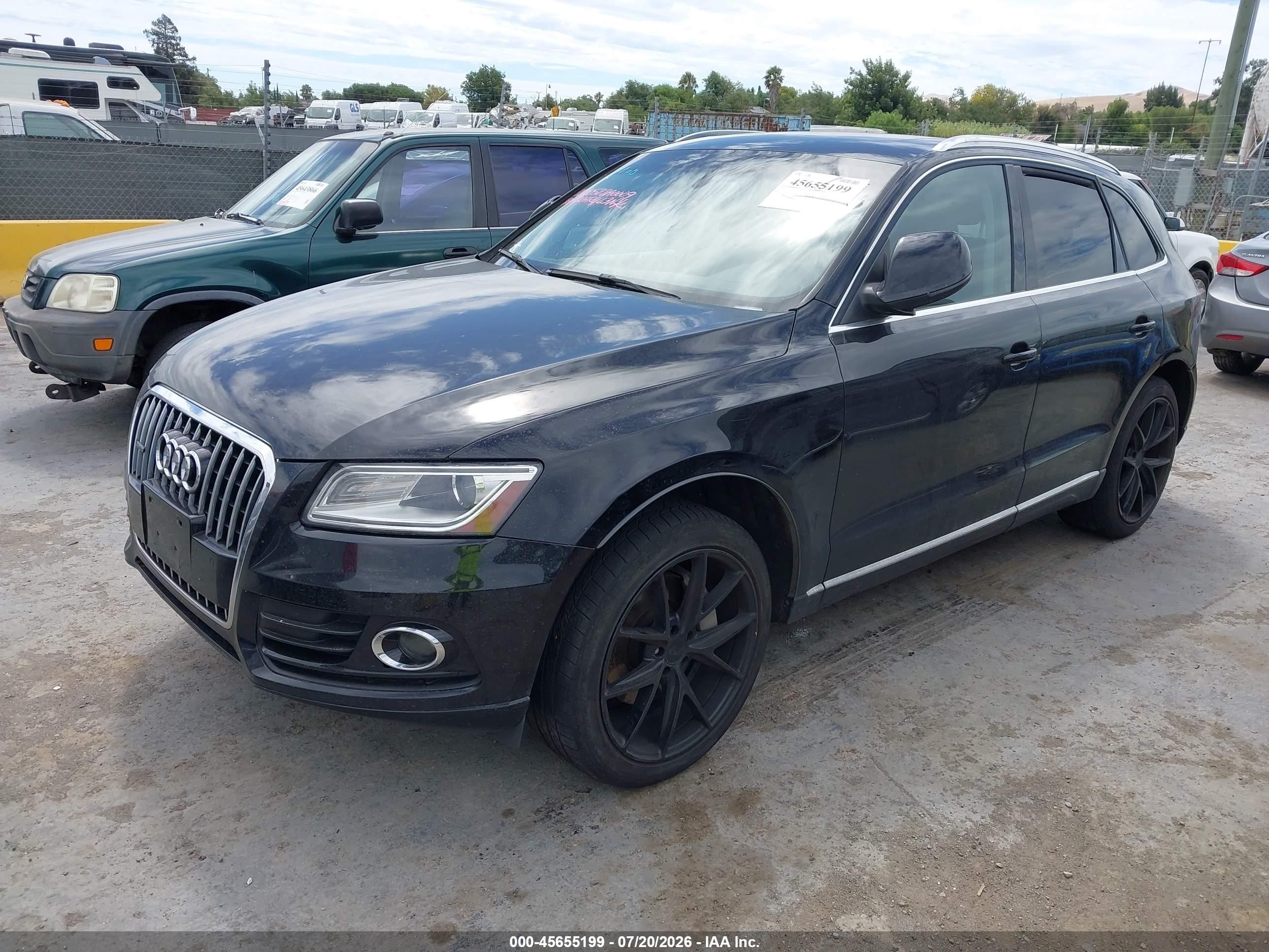2014 Audi Q5 3.0 Tdi Premium Plus Black vin: WA1CMAFP4EA082306