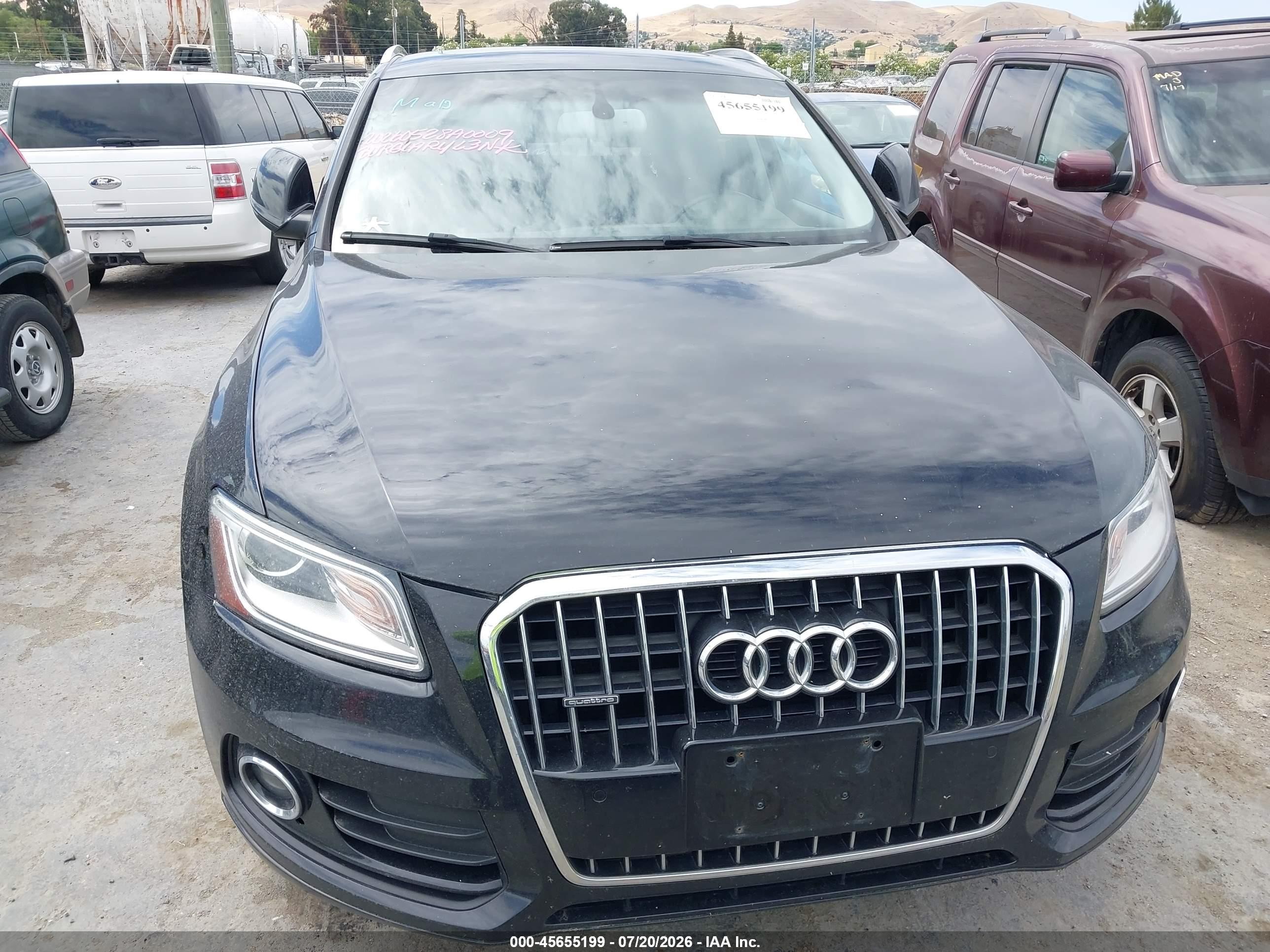 2014 Audi Q5 3.0 Tdi Premium Plus Black vin: WA1CMAFP4EA082306
