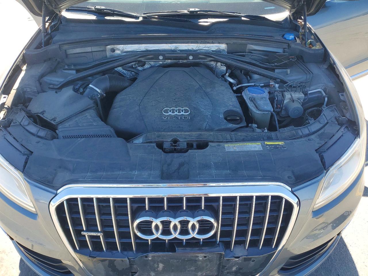 2014 Audi Q5 Tdi Premium Plus Gray vin: WA1CMAFP5EA049279