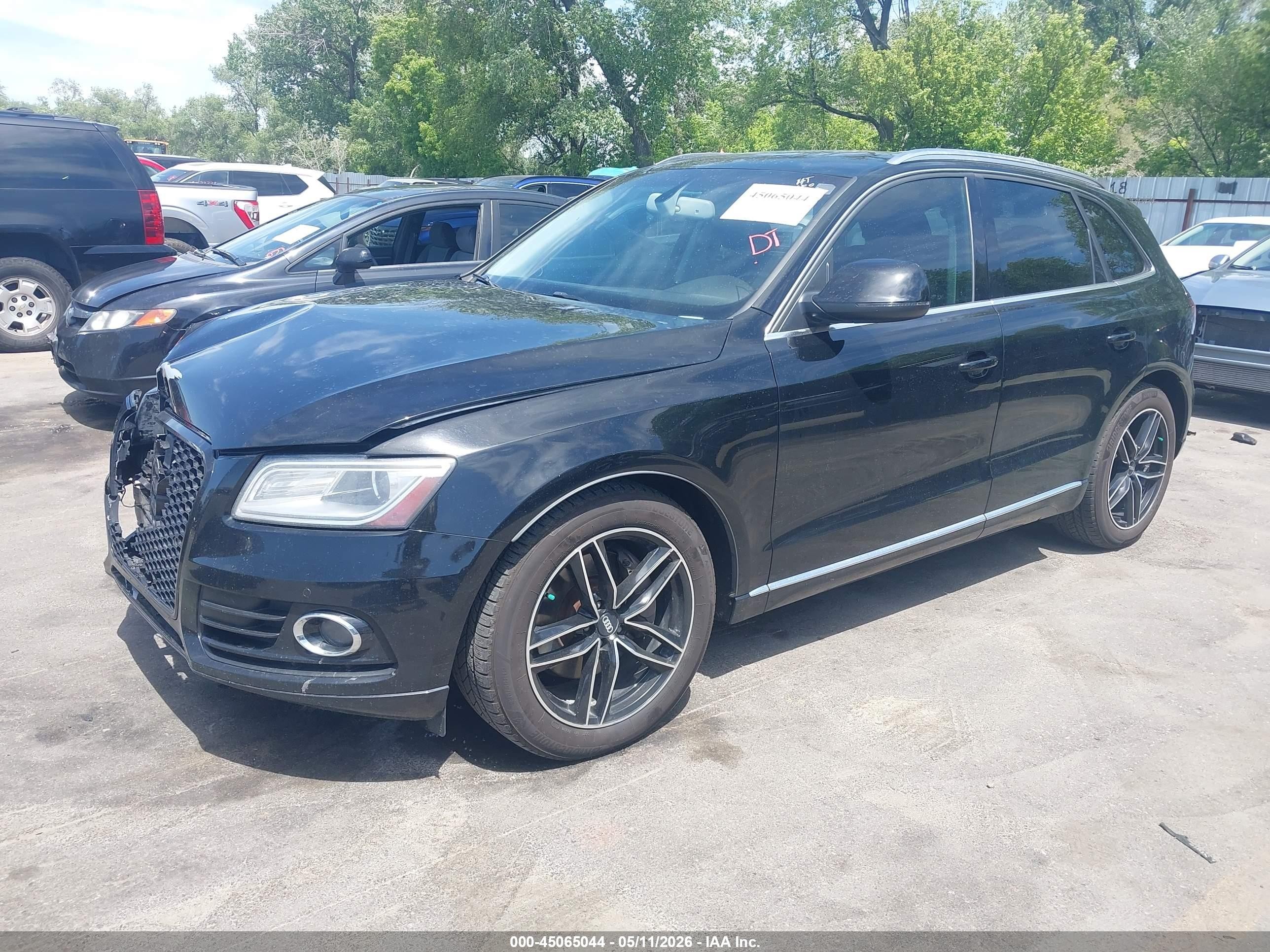 2014 Audi Q5 3.0 Tdi Premium Plus Черный vin: WA1CMAFP6EA067466