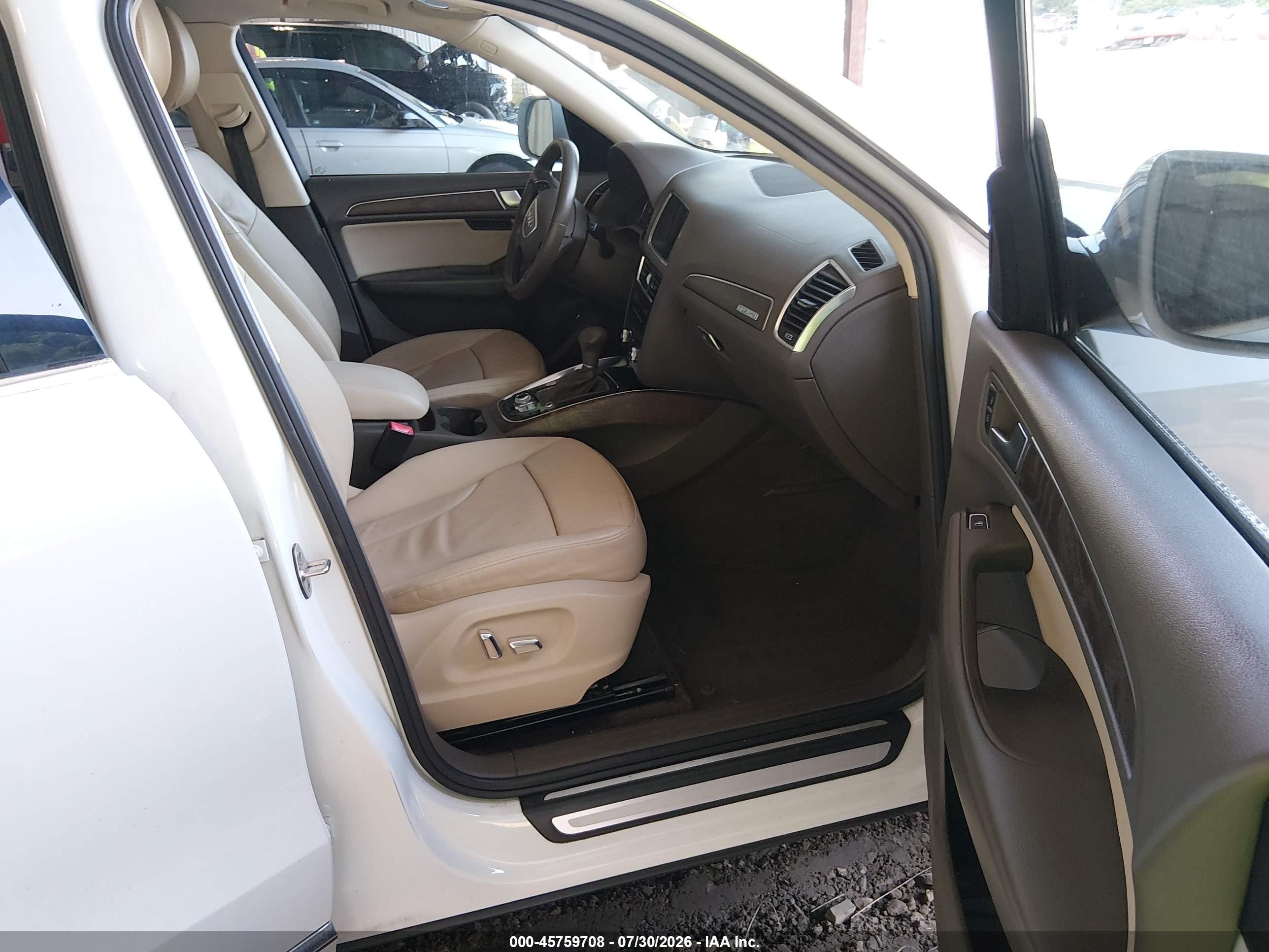 2014 Audi Q5 3.0 Tdi Premium Plus Белый vin: WA1CMAFP6EA078127