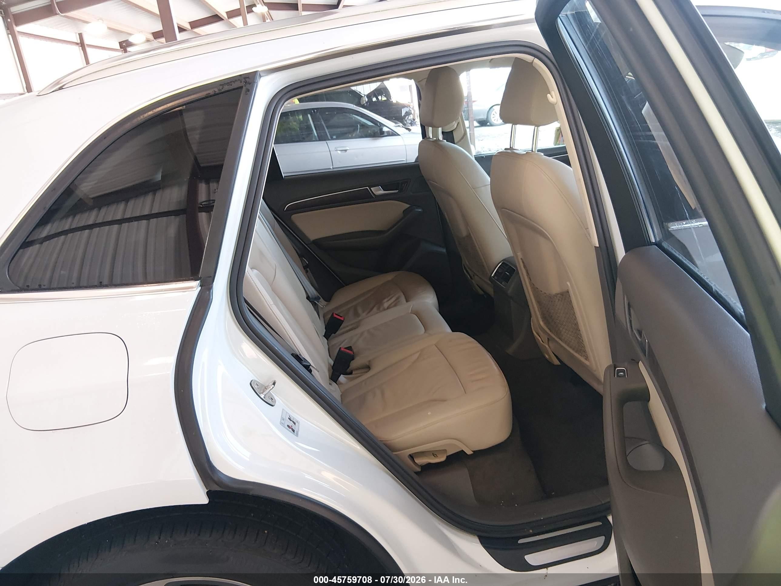 2014 Audi Q5 3.0 Tdi Premium Plus Белый vin: WA1CMAFP6EA078127
