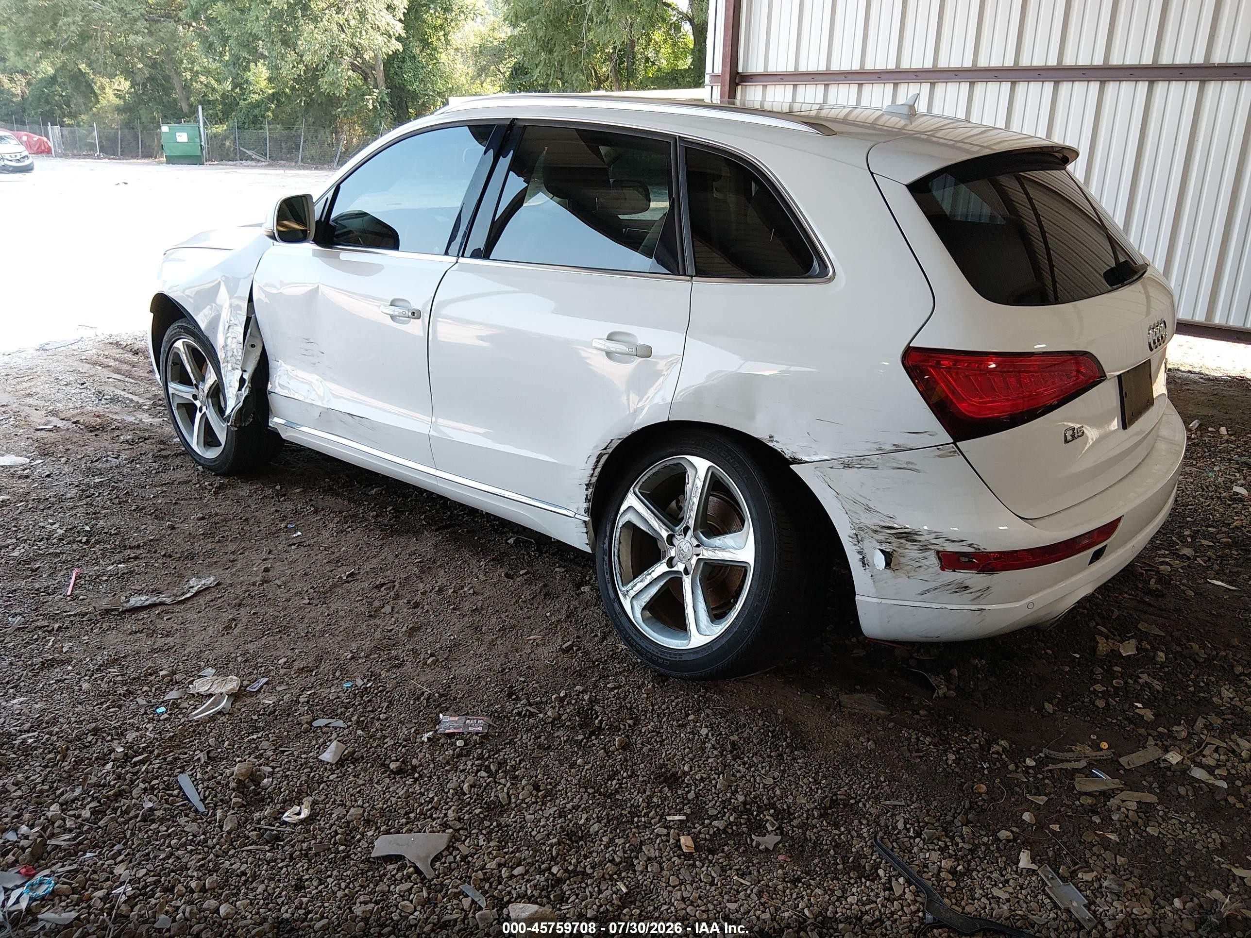 2014 Audi Q5 3.0 Tdi Premium Plus Белый vin: WA1CMAFP6EA078127