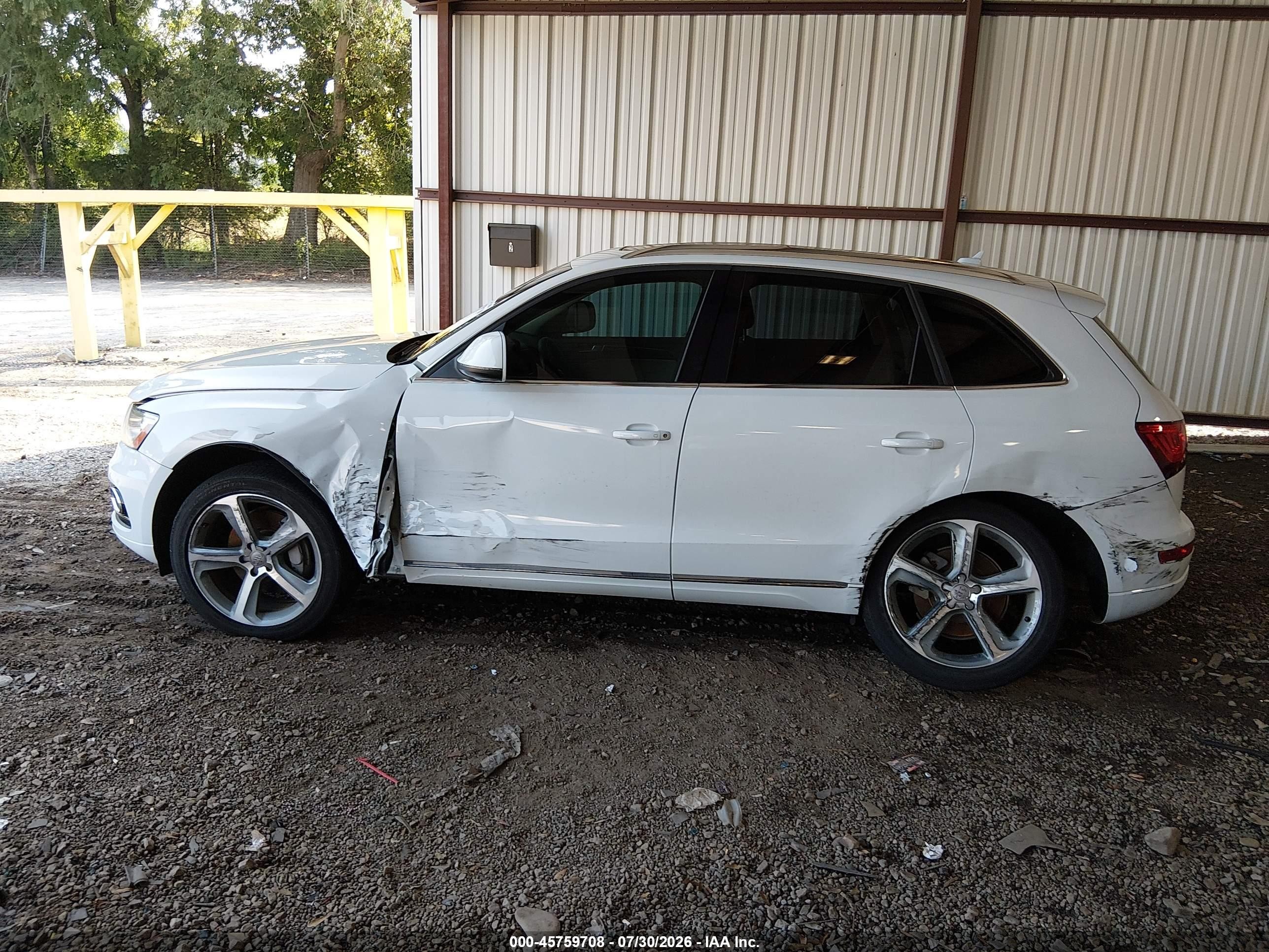 2014 Audi Q5 3.0 Tdi Premium Plus Белый vin: WA1CMAFP6EA078127