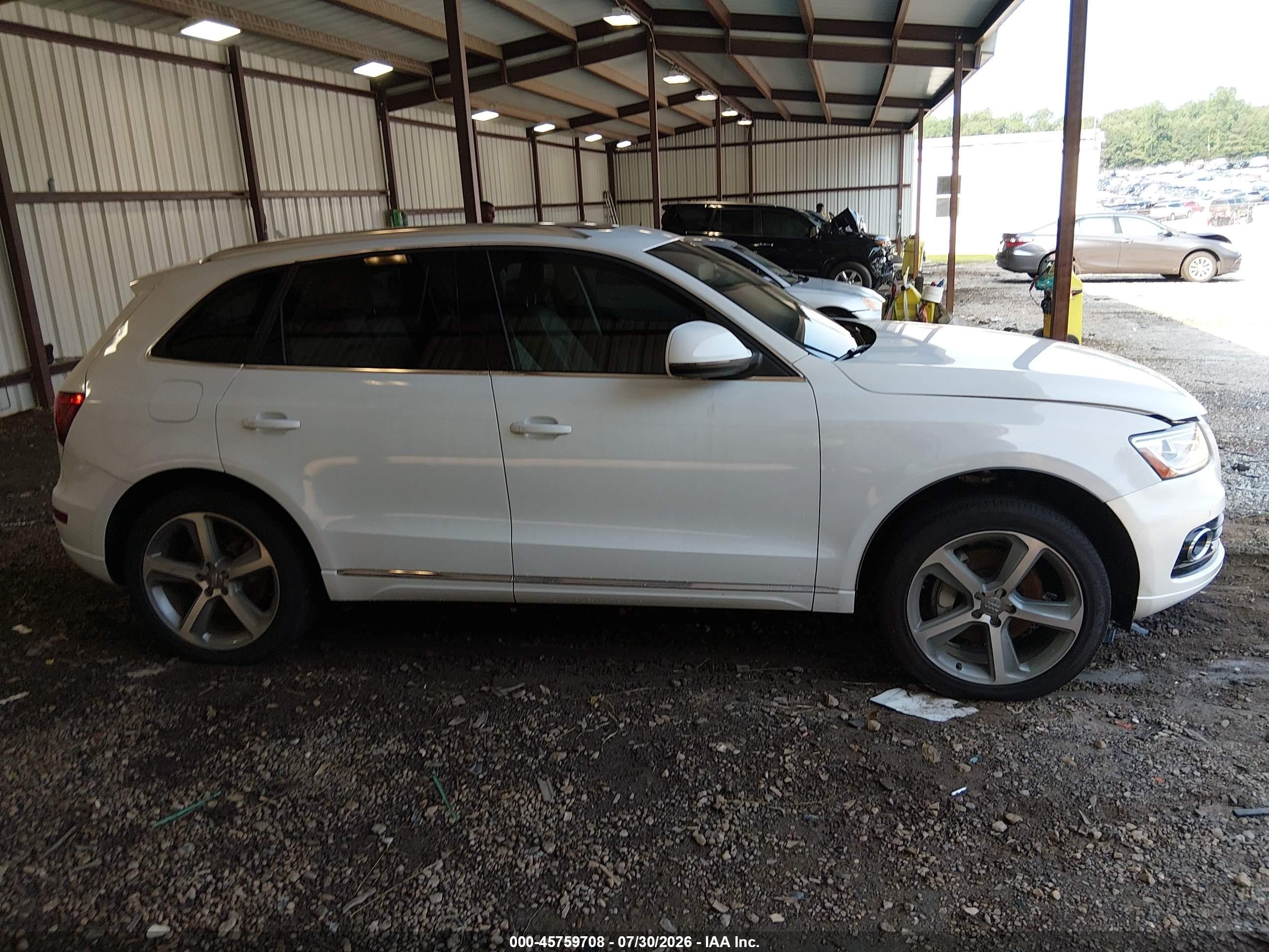 2014 Audi Q5 3.0 Tdi Premium Plus Белый vin: WA1CMAFP6EA078127
