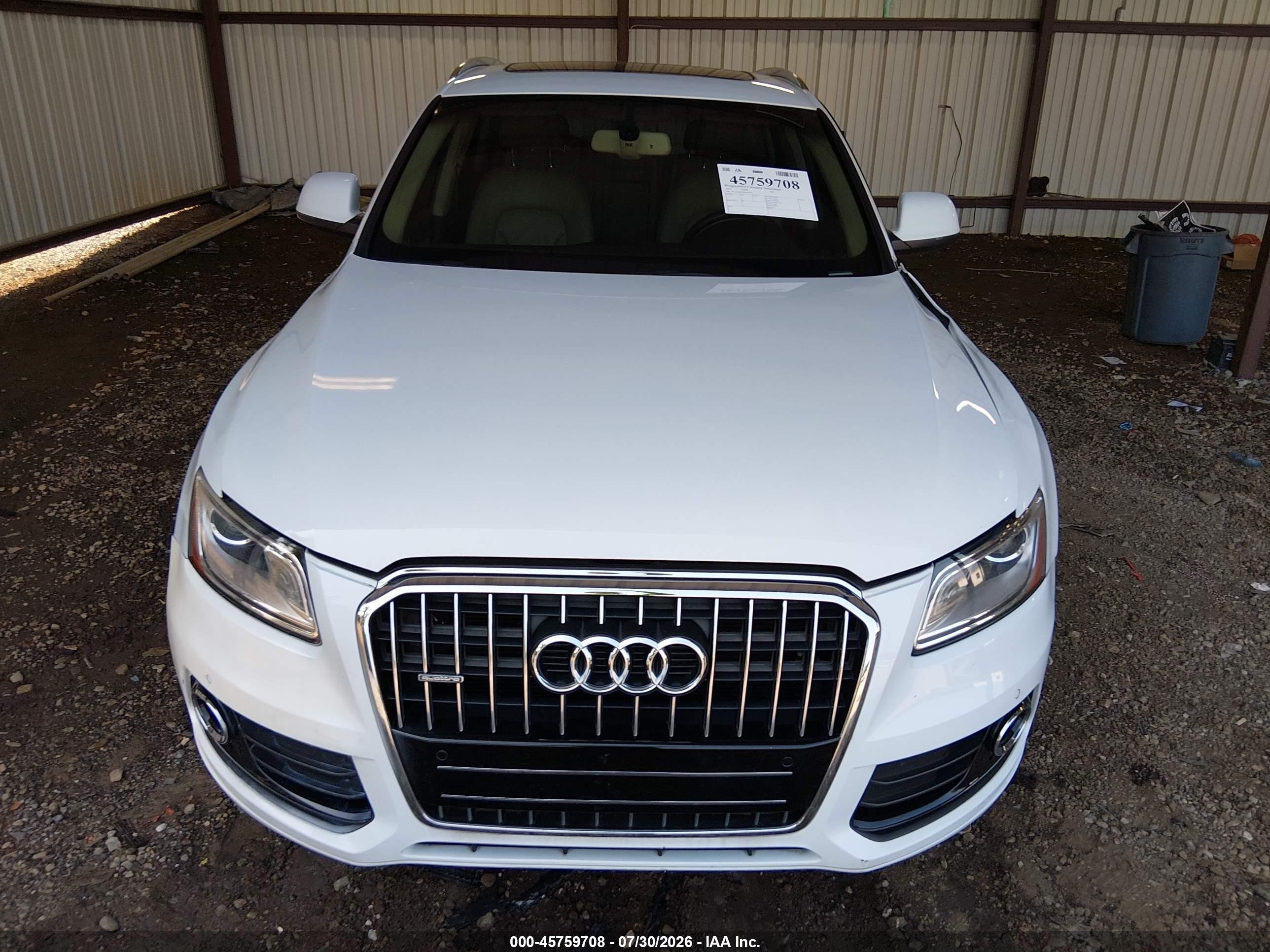 2014 Audi Q5 3.0 Tdi Premium Plus Белый vin: WA1CMAFP6EA078127