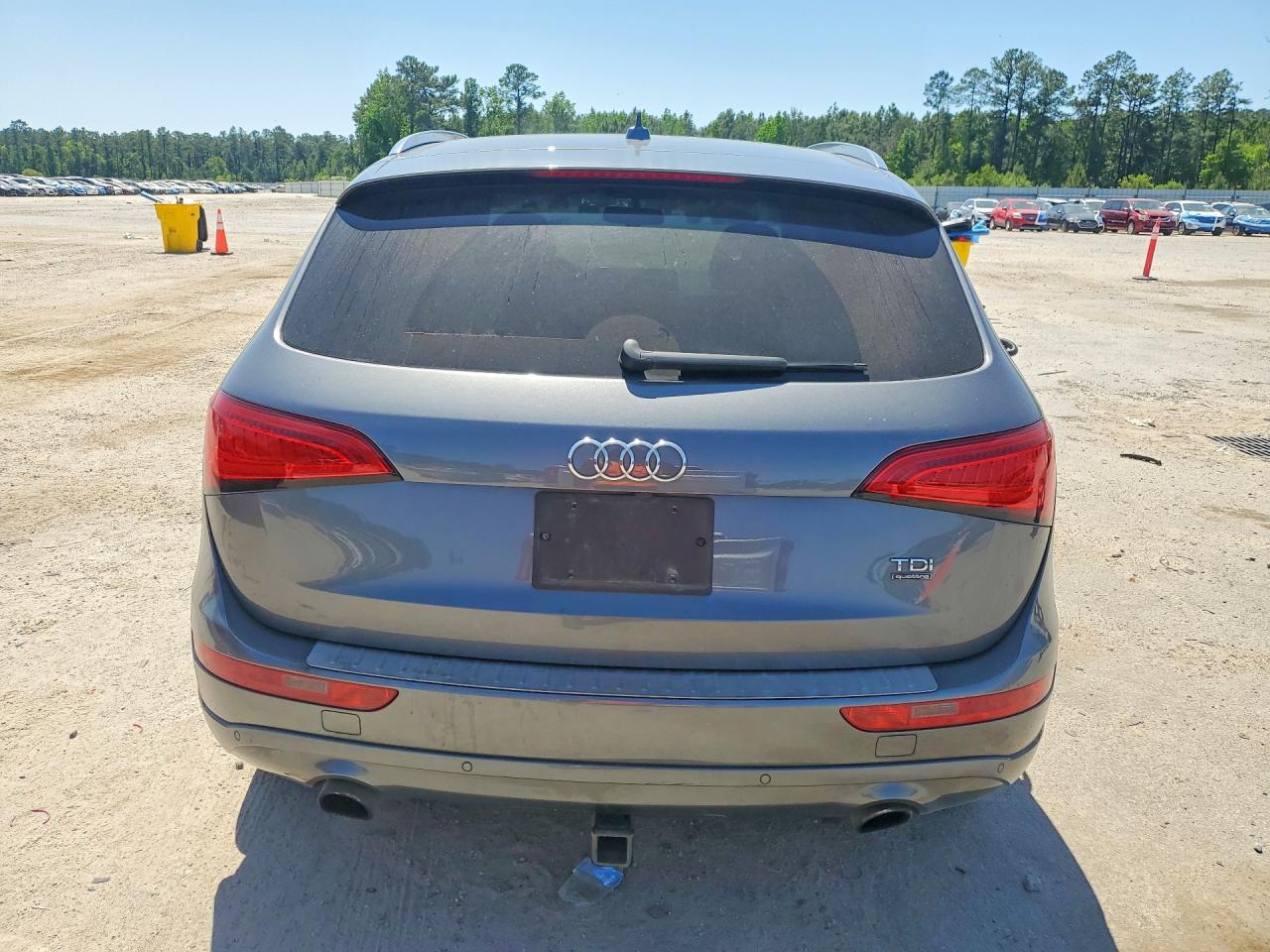 2014 Audi Q5 Tdi Premium Plus Gray vin: WA1CMAFP6EA079858