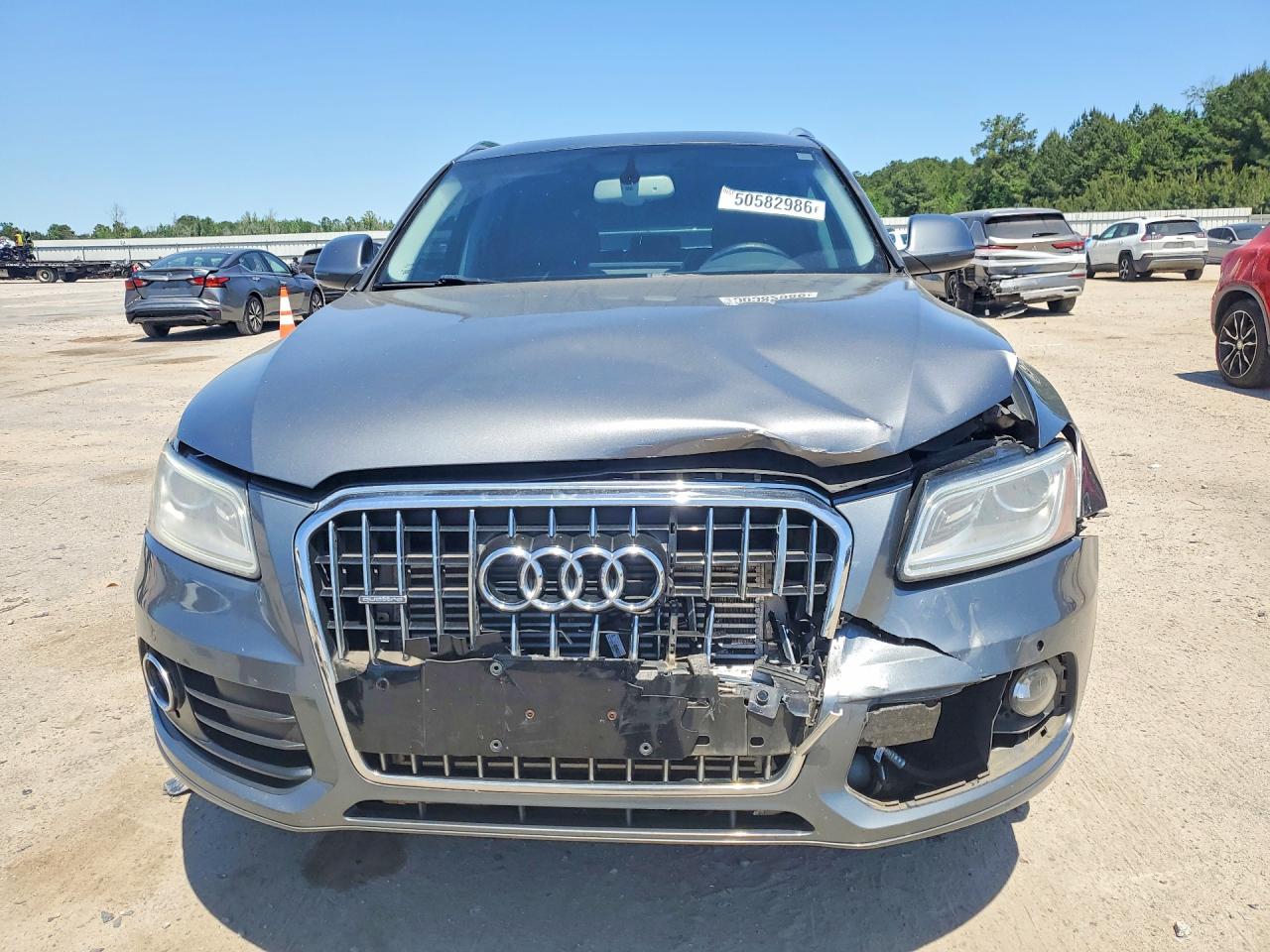 2014 Audi Q5 Tdi Premium Plus Gray vin: WA1CMAFP6EA079858