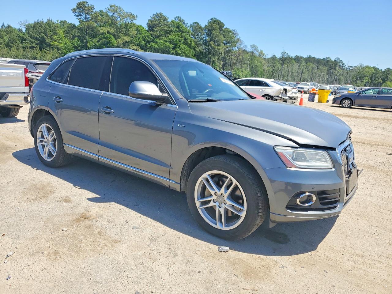 2014 Audi Q5 Tdi Premium Plus Gray vin: WA1CMAFP6EA079858