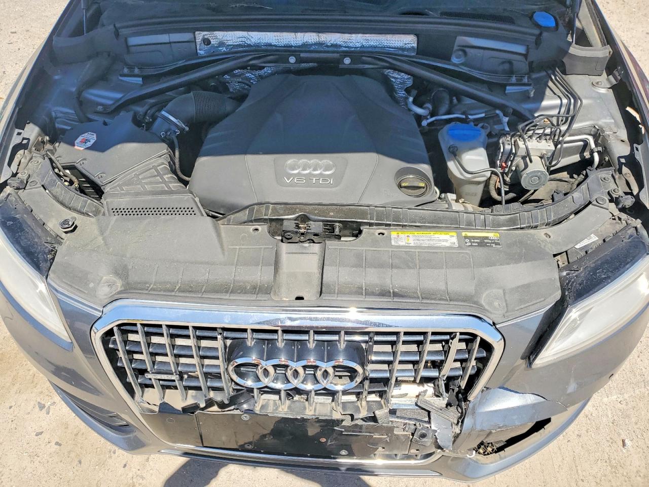 2014 Audi Q5 Tdi Premium Plus Gray vin: WA1CMAFP6EA079858