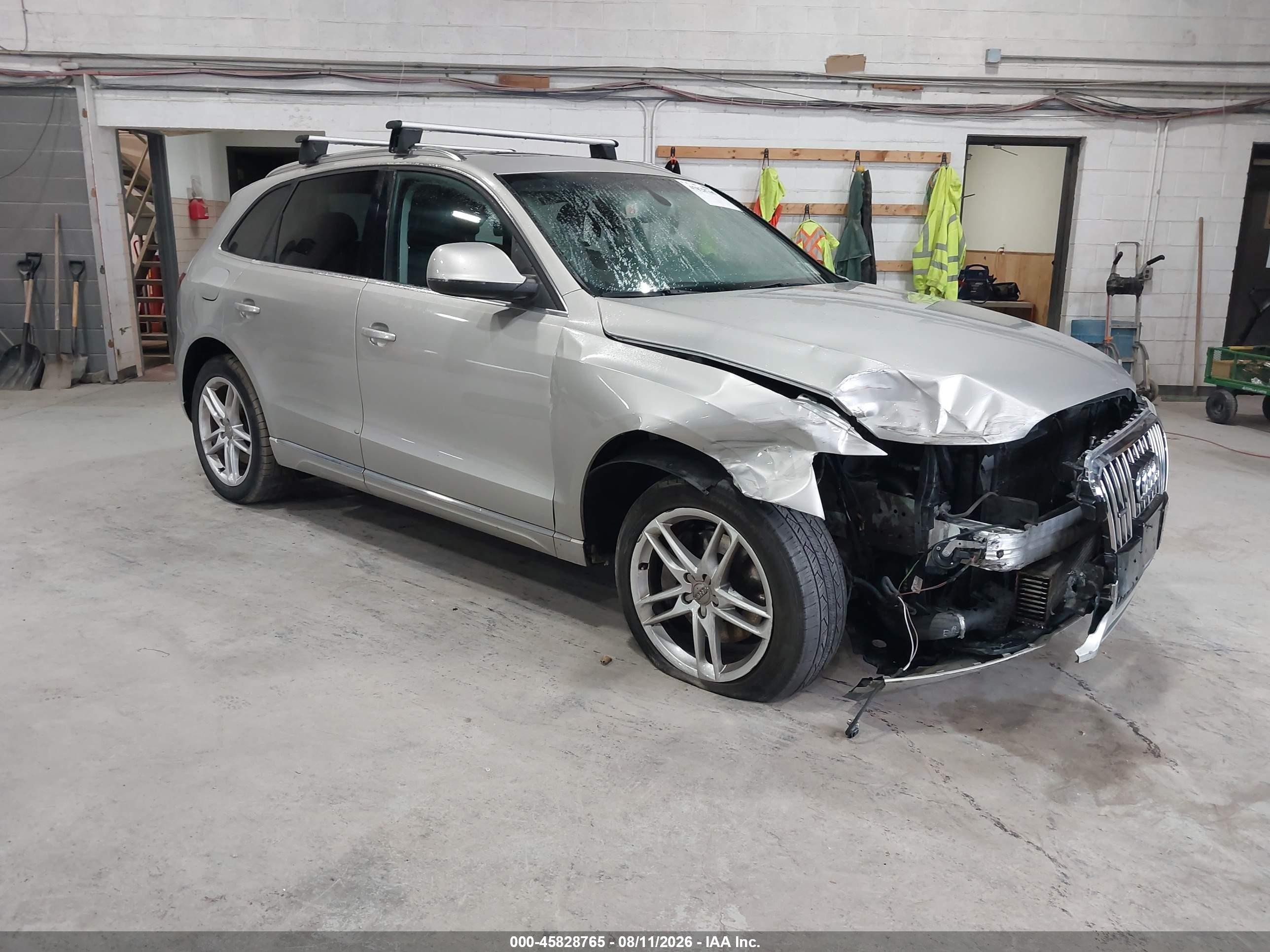2014 Audi Q5 3.0 Tdi Premium Plus Gray vin: WA1CMAFP6EA109523