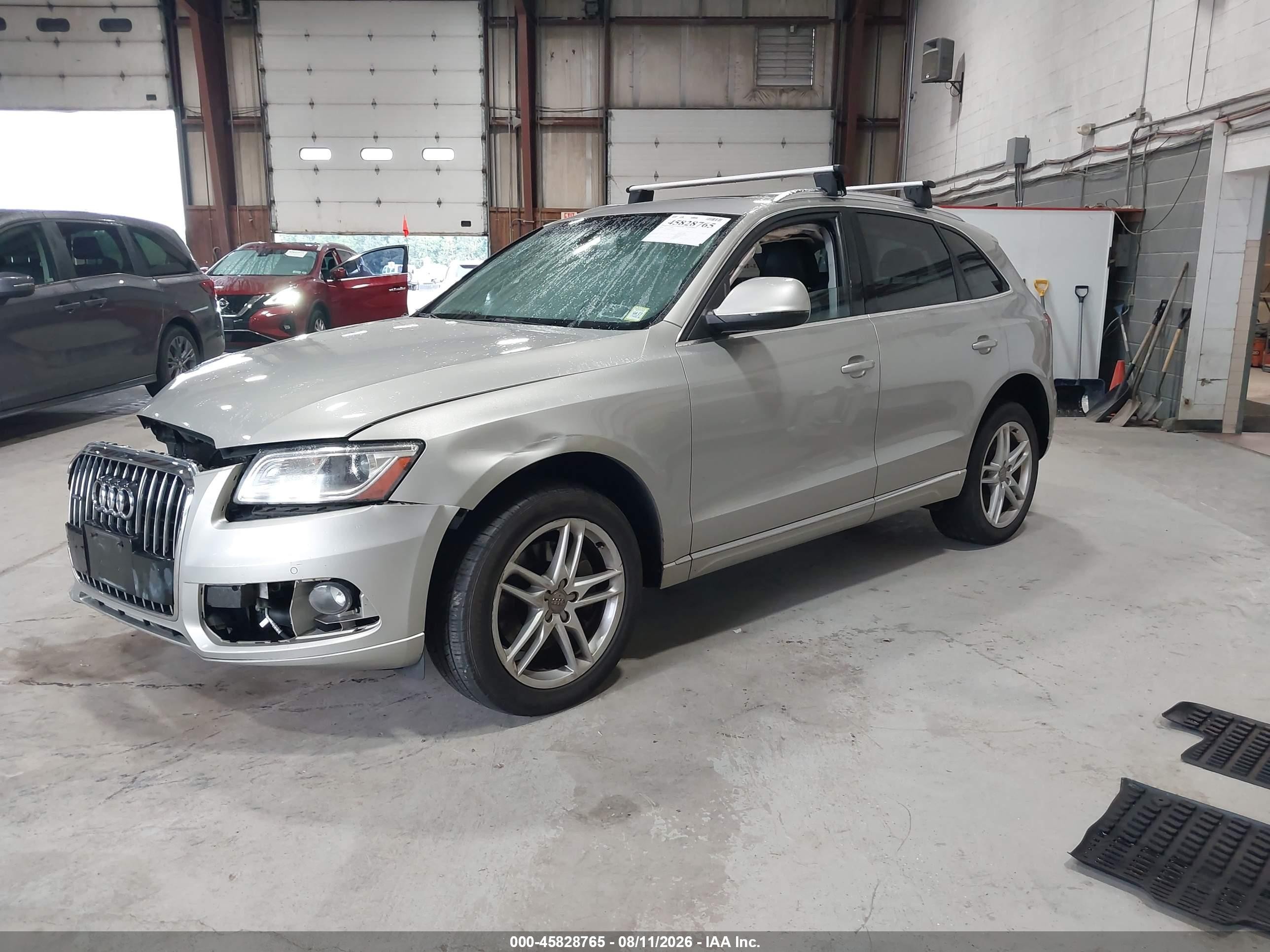 2014 Audi Q5 3.0 Tdi Premium Plus Gray vin: WA1CMAFP6EA109523