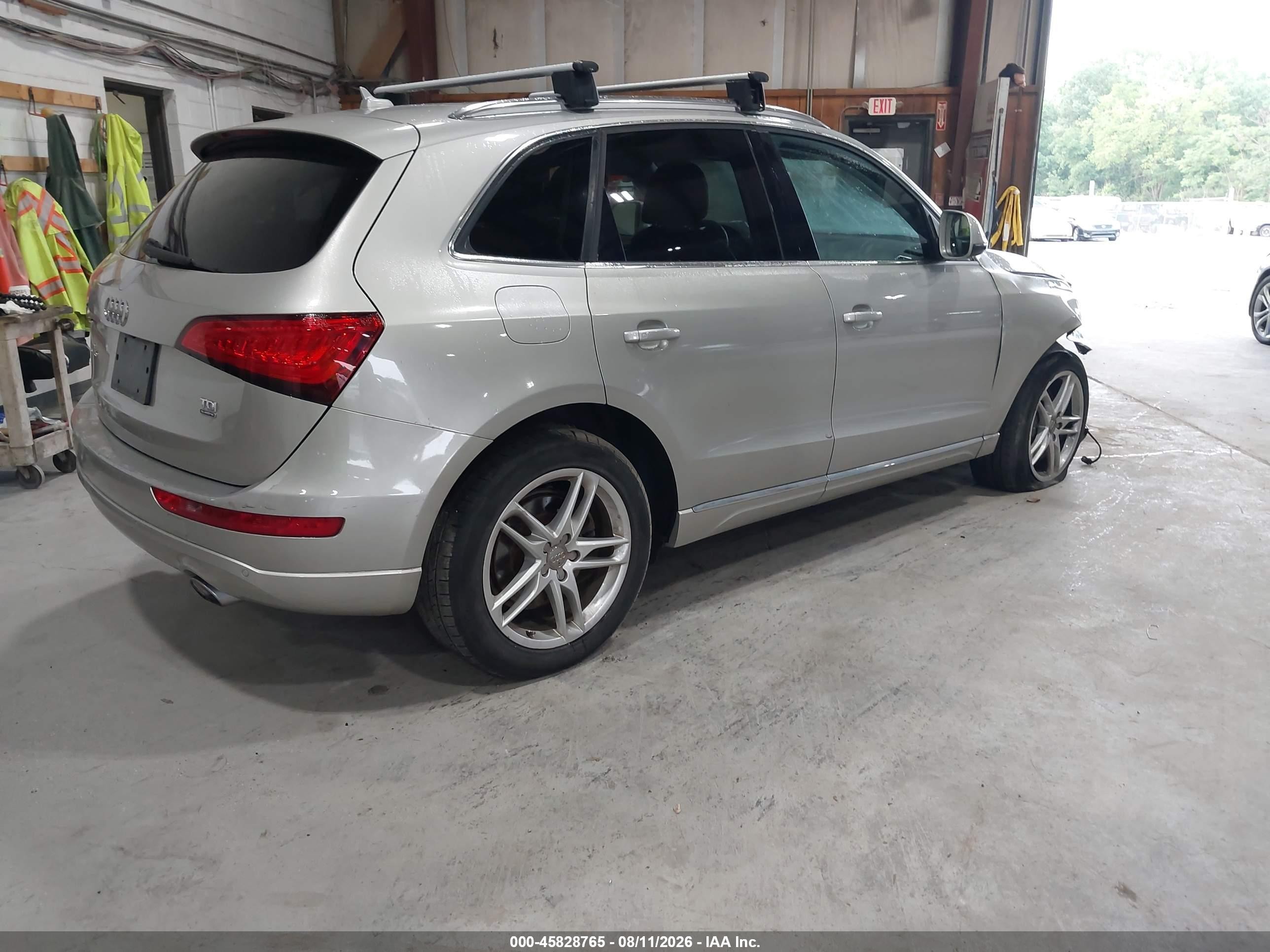 2014 Audi Q5 3.0 Tdi Premium Plus Gray vin: WA1CMAFP6EA109523