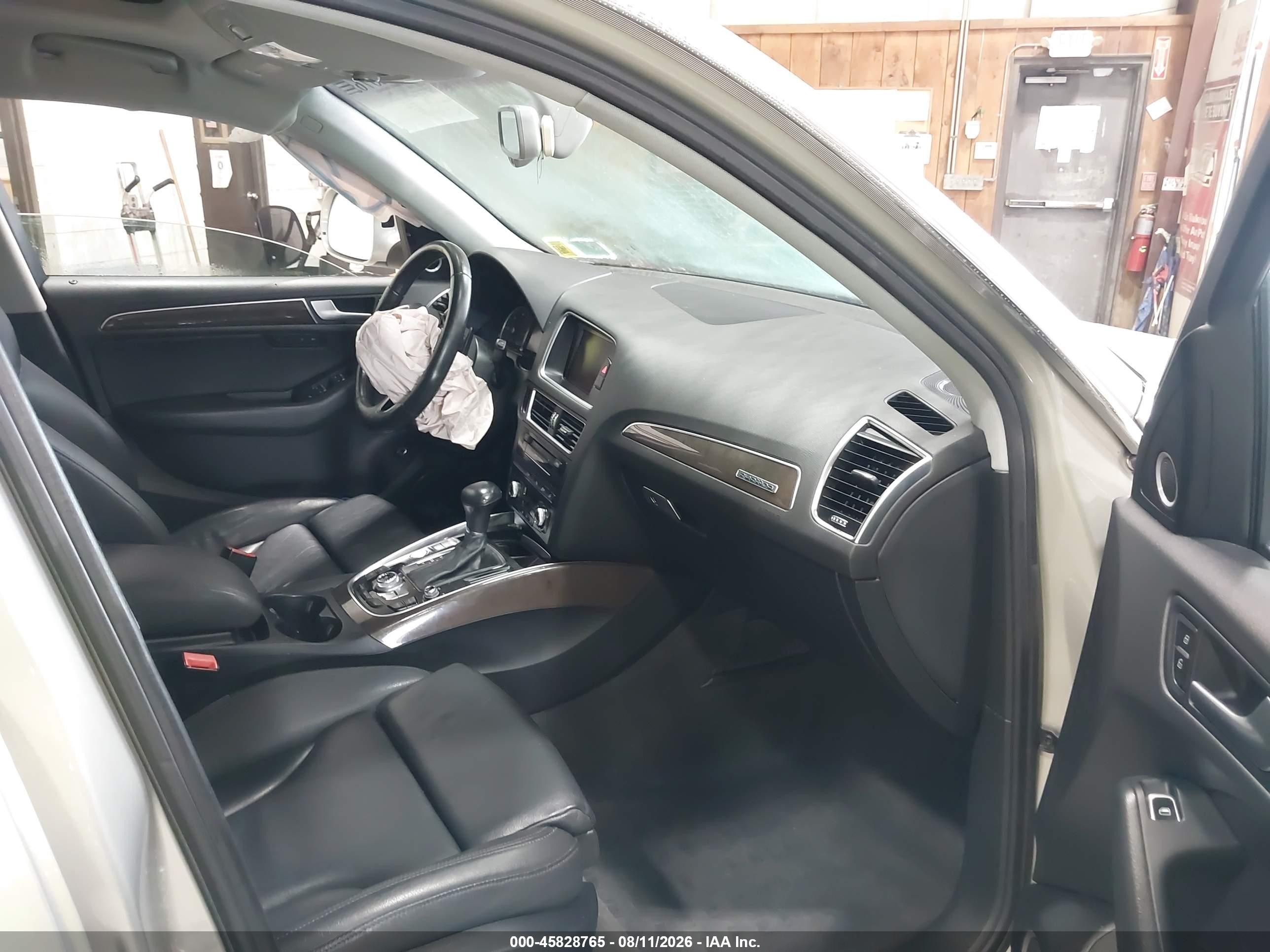 2014 Audi Q5 3.0 Tdi Premium Plus Gray vin: WA1CMAFP6EA109523