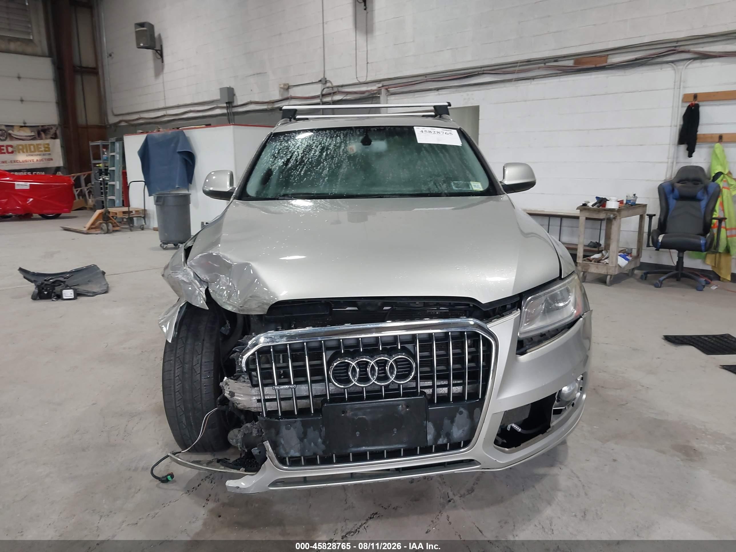 2014 Audi Q5 3.0 Tdi Premium Plus Gray vin: WA1CMAFP6EA109523