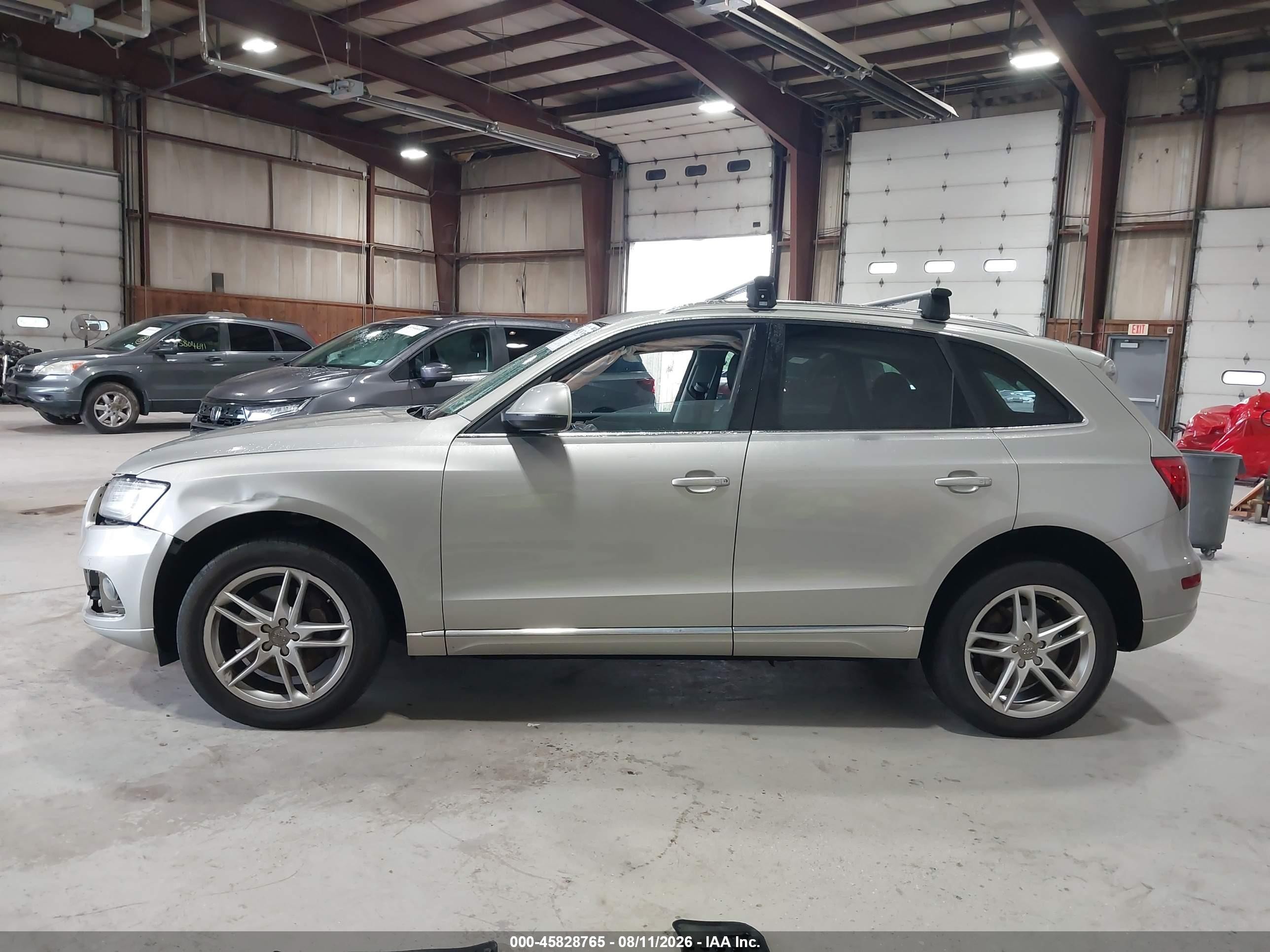 2014 Audi Q5 3.0 Tdi Premium Plus Gray vin: WA1CMAFP6EA109523