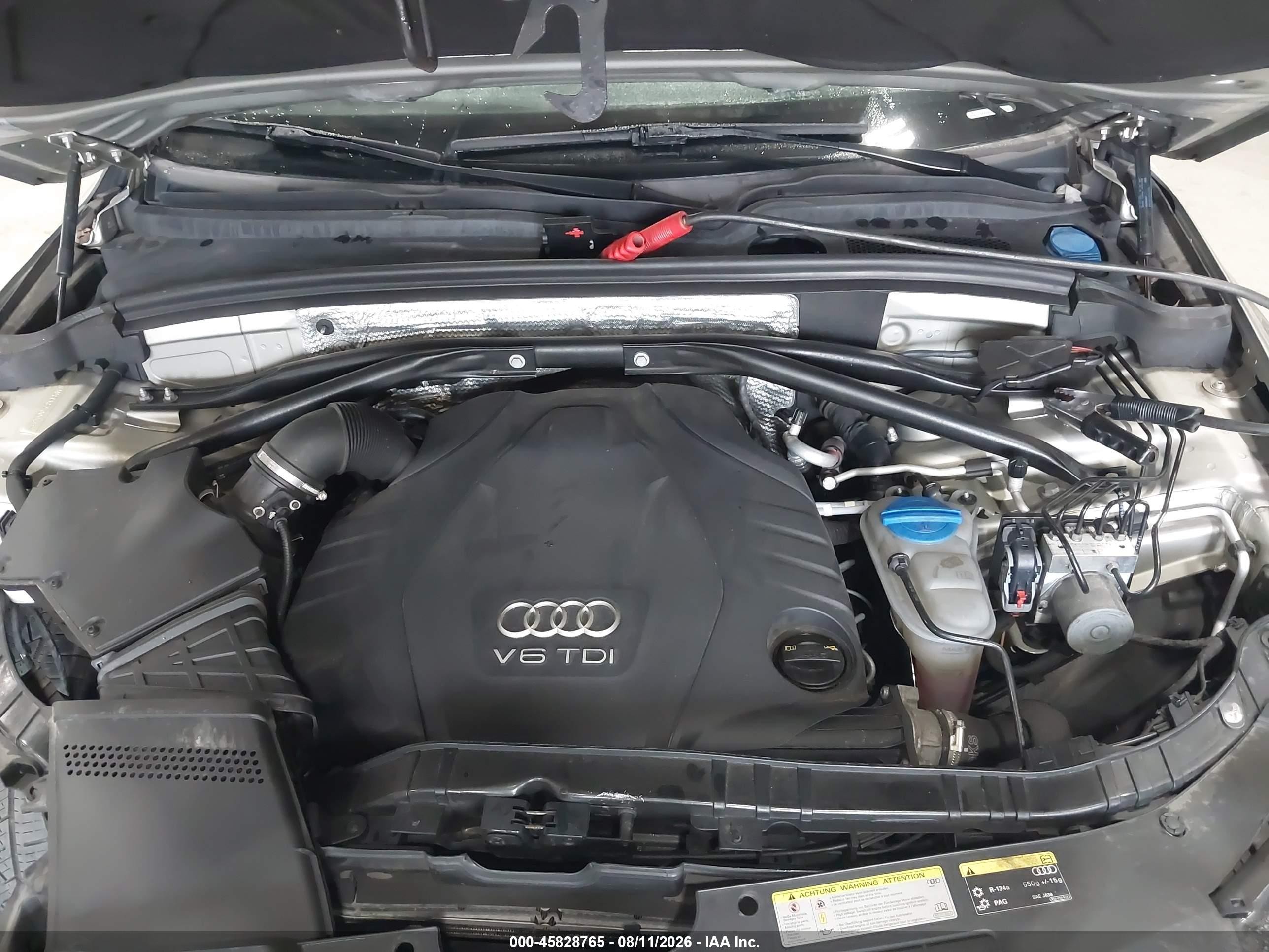 2014 Audi Q5 3.0 Tdi Premium Plus Gray vin: WA1CMAFP6EA109523