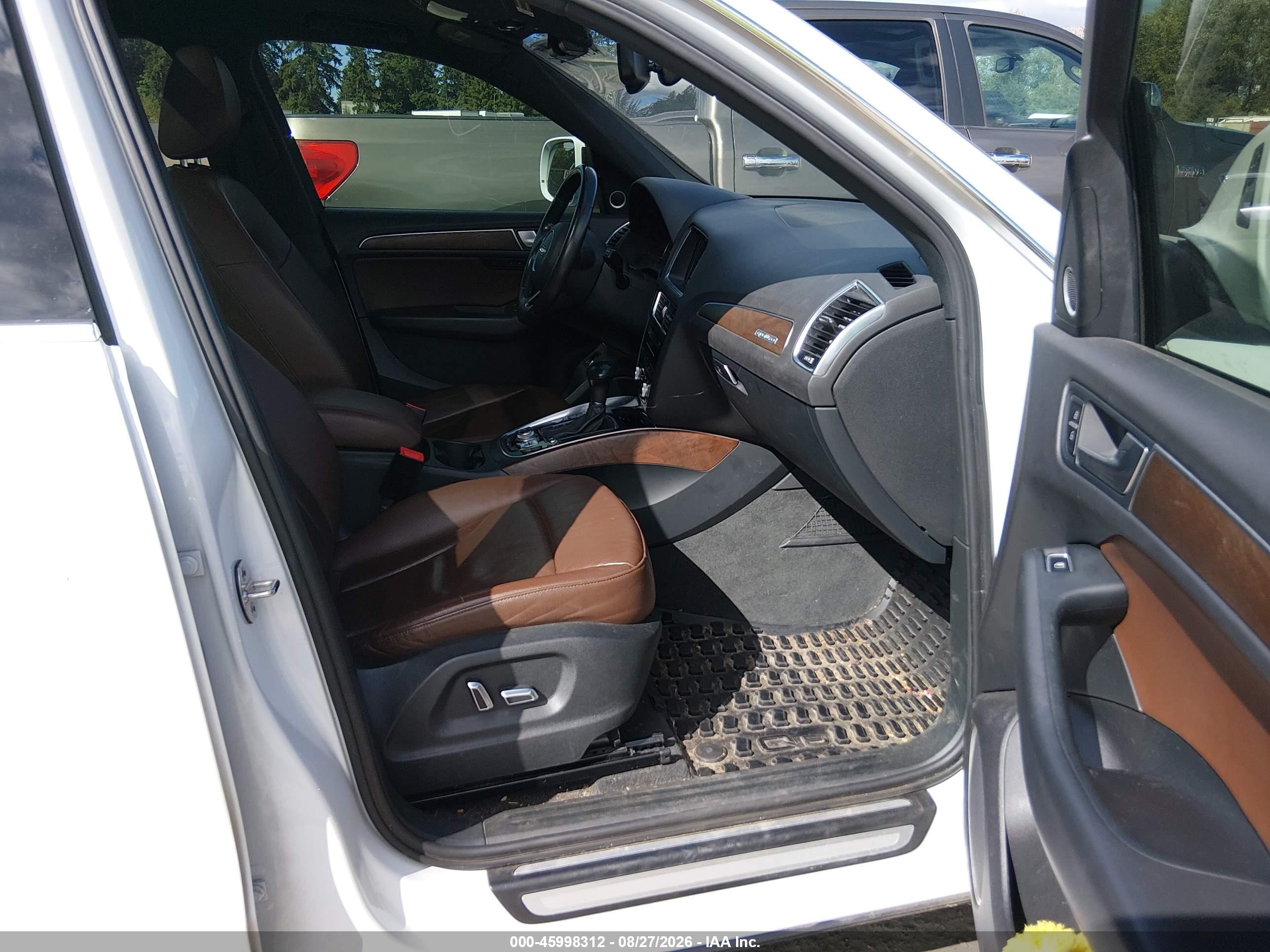 2015 Audi Q5 3.0 Tdi Premium Plus White vin: WA1CMAFP6FA014218