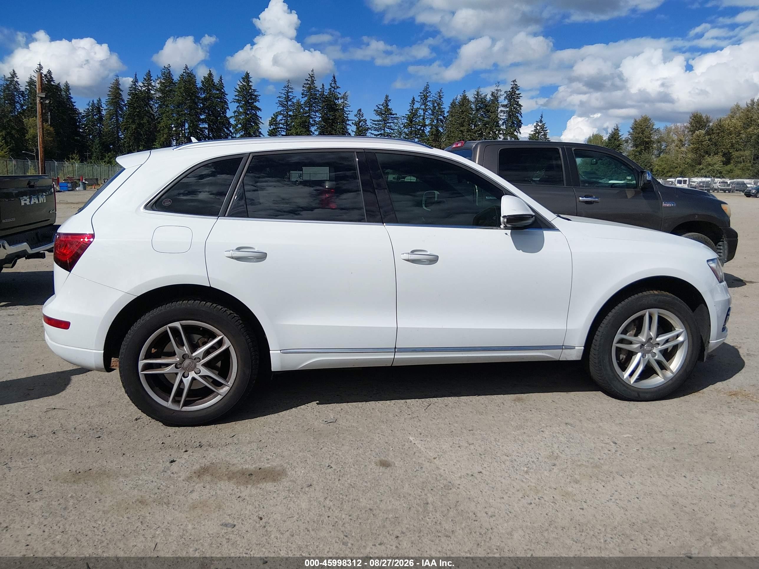 2015 Audi Q5 3.0 Tdi Premium Plus White vin: WA1CMAFP6FA014218
