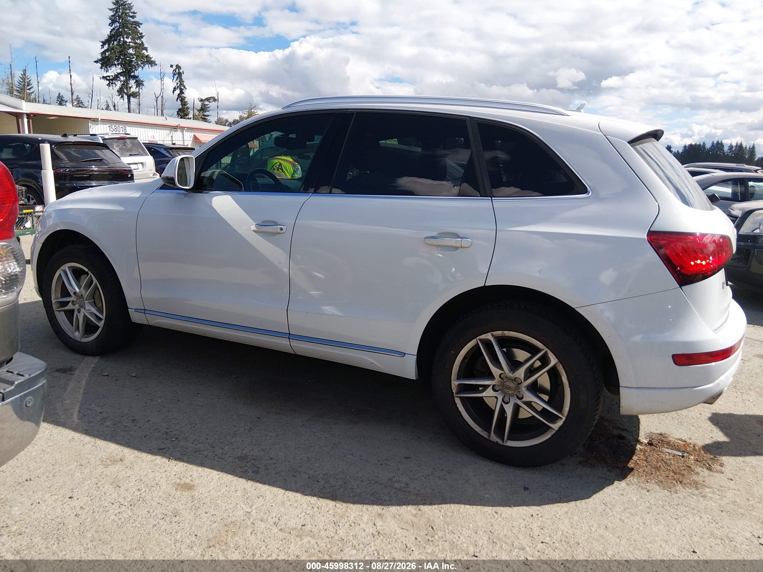 2015 Audi Q5 3.0 Tdi Premium Plus White vin: WA1CMAFP6FA014218