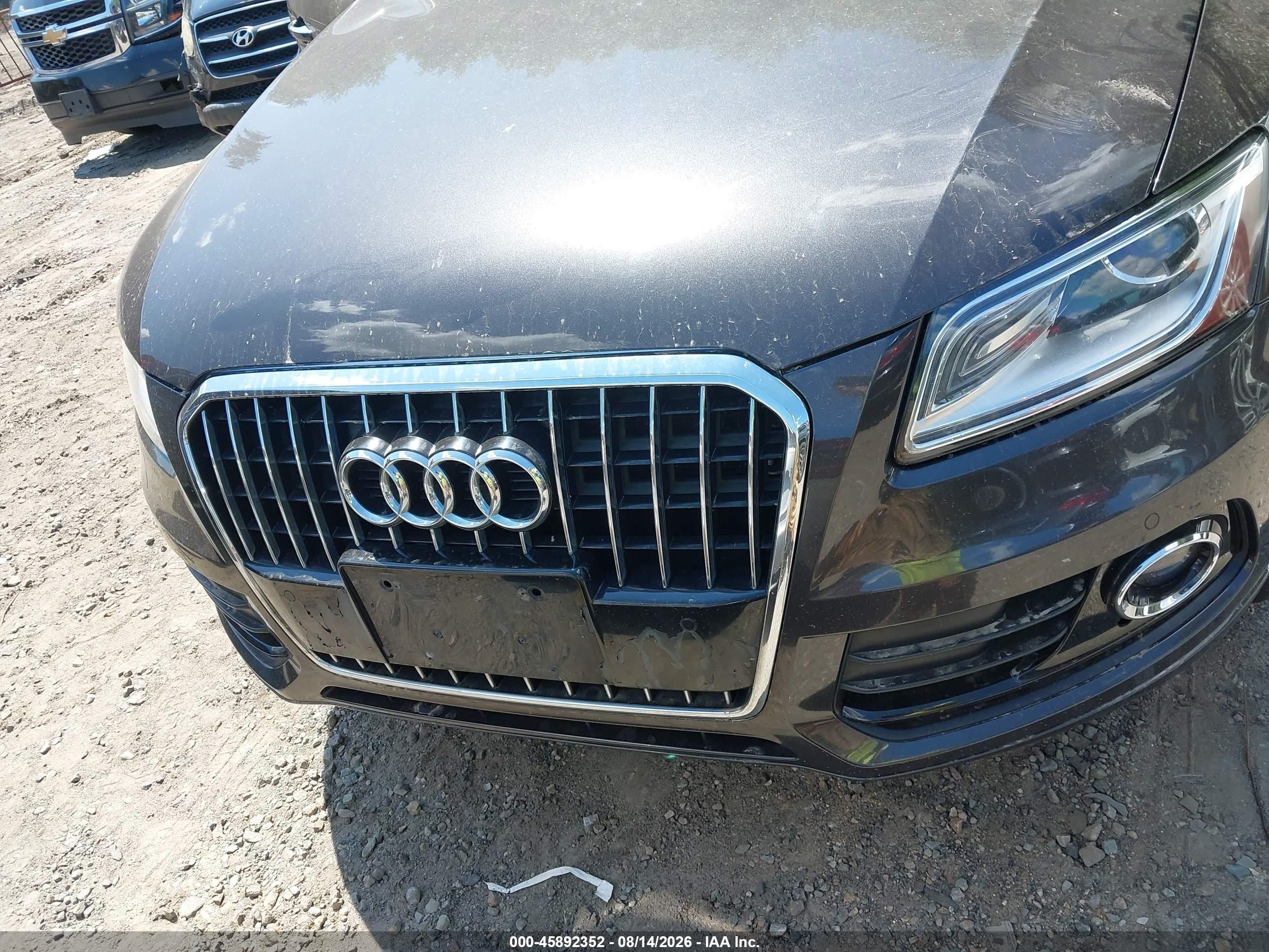 2015 Audi Q5 3.0 Tdi Premium Plus Silver vin: WA1CMAFP6FA040320