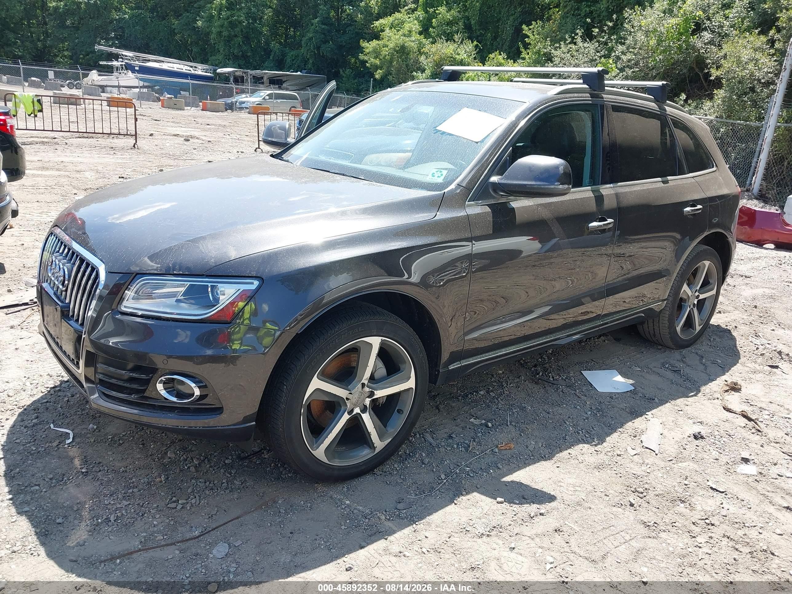 2015 Audi Q5 3.0 Tdi Premium Plus Silver vin: WA1CMAFP6FA040320
