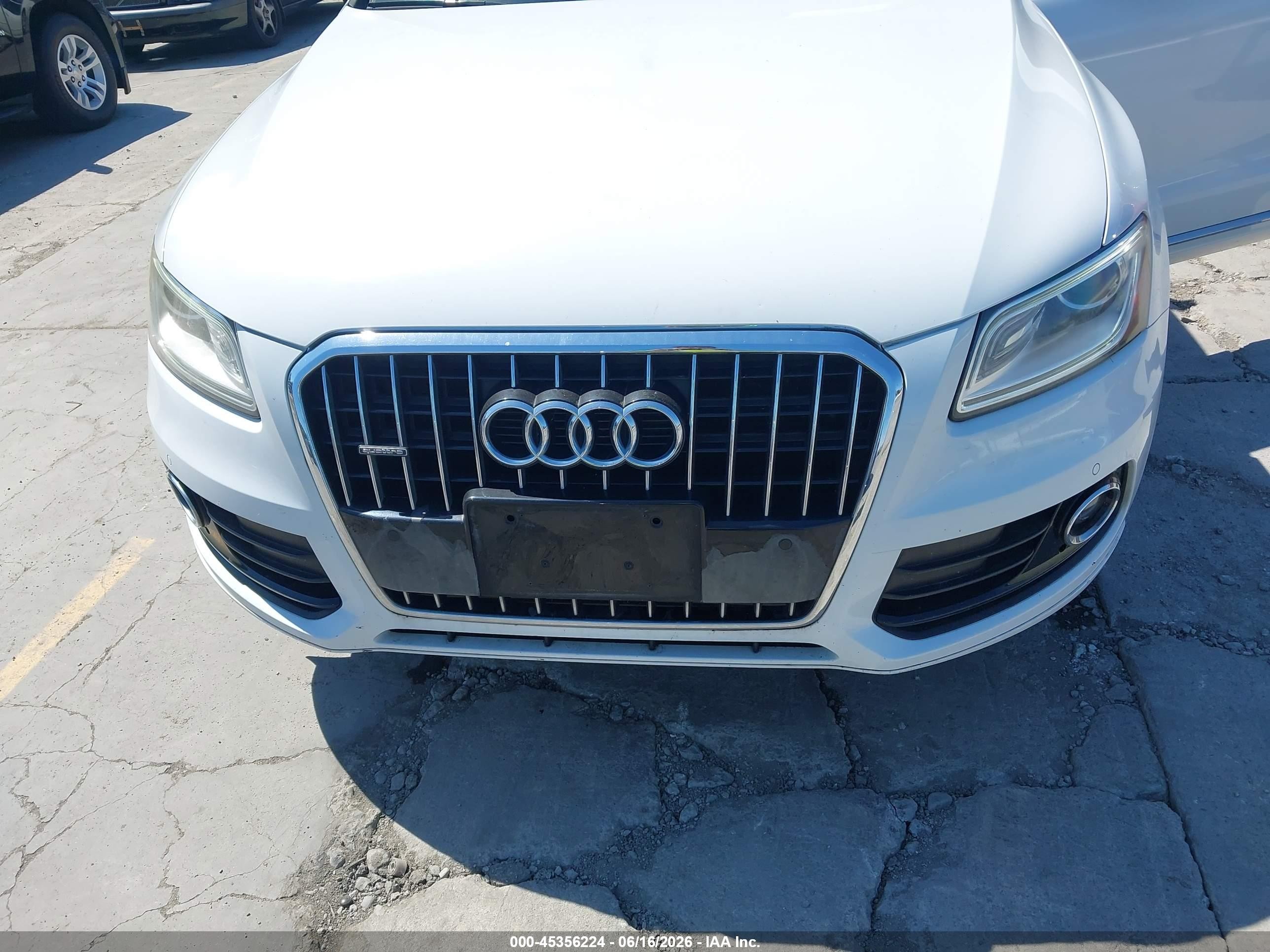 2014 Audi Q5 3.0 Tdi Premium Plus White vin: WA1CMAFP7EA046898