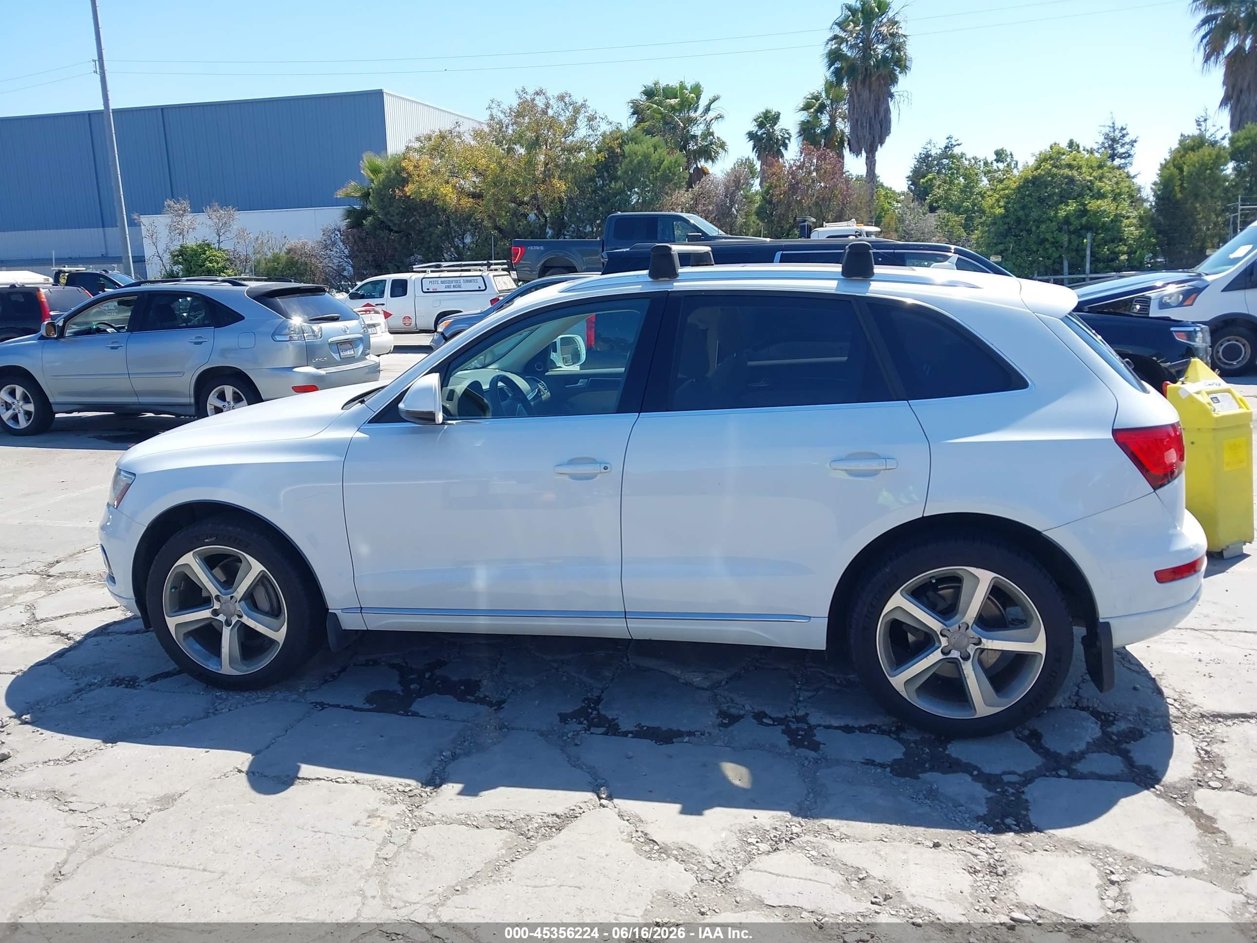 2014 Audi Q5 3.0 Tdi Premium Plus White vin: WA1CMAFP7EA046898