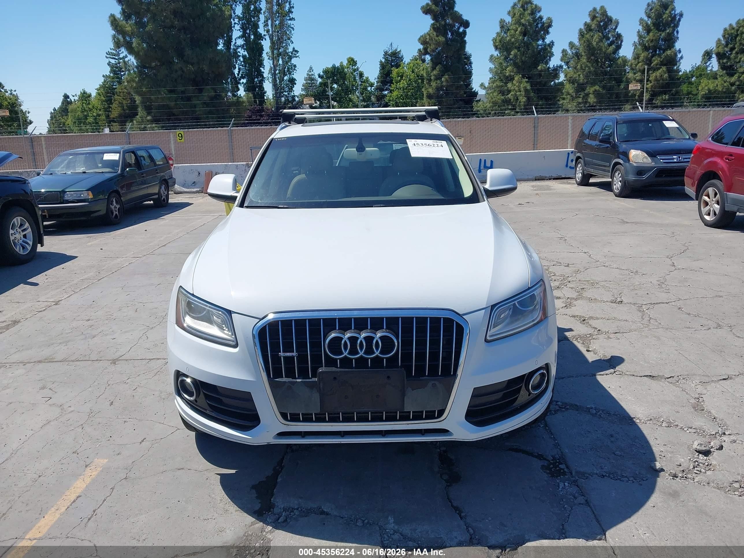 2014 Audi Q5 3.0 Tdi Premium Plus White vin: WA1CMAFP7EA046898