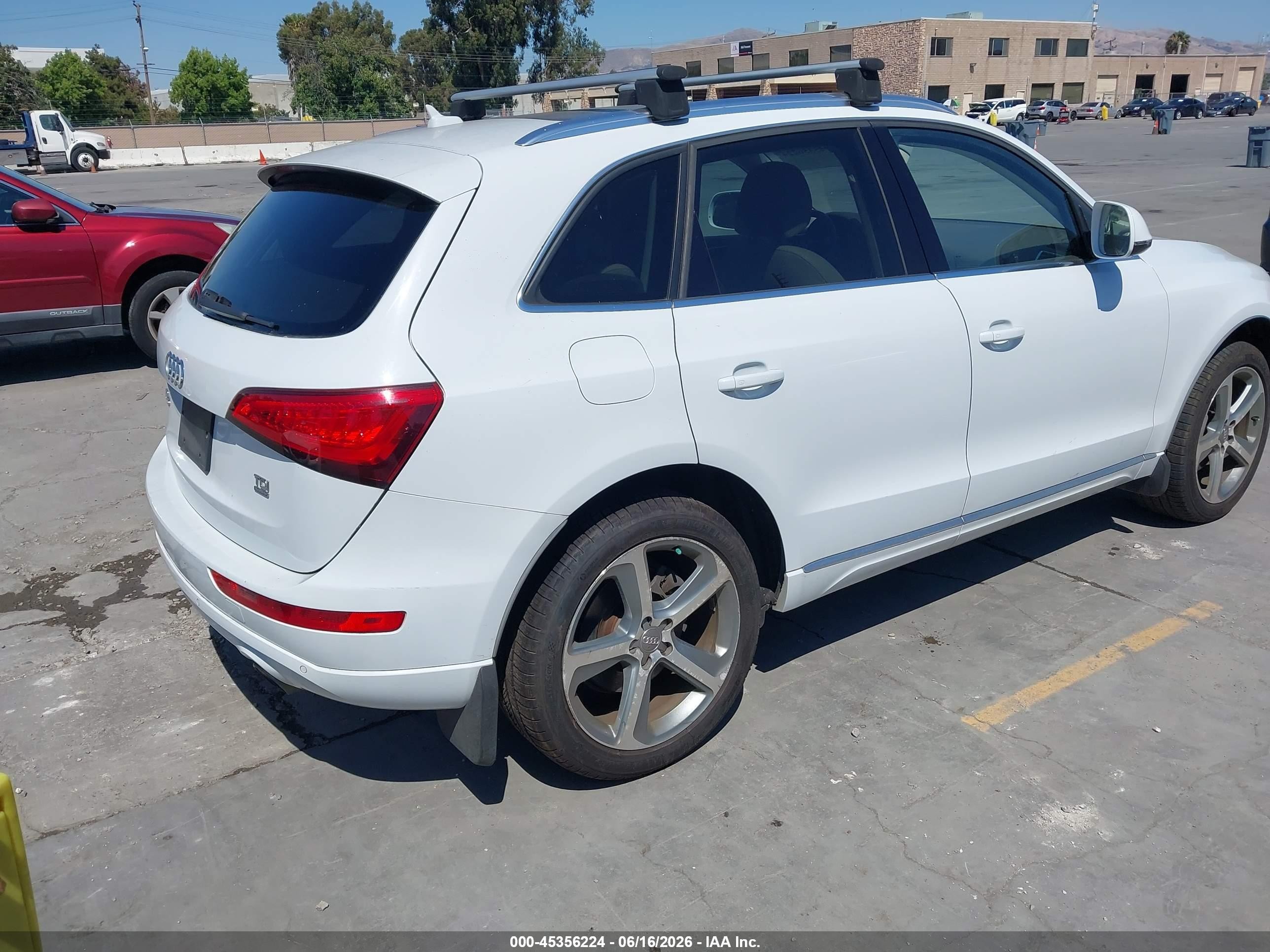 2014 Audi Q5 3.0 Tdi Premium Plus White vin: WA1CMAFP7EA046898