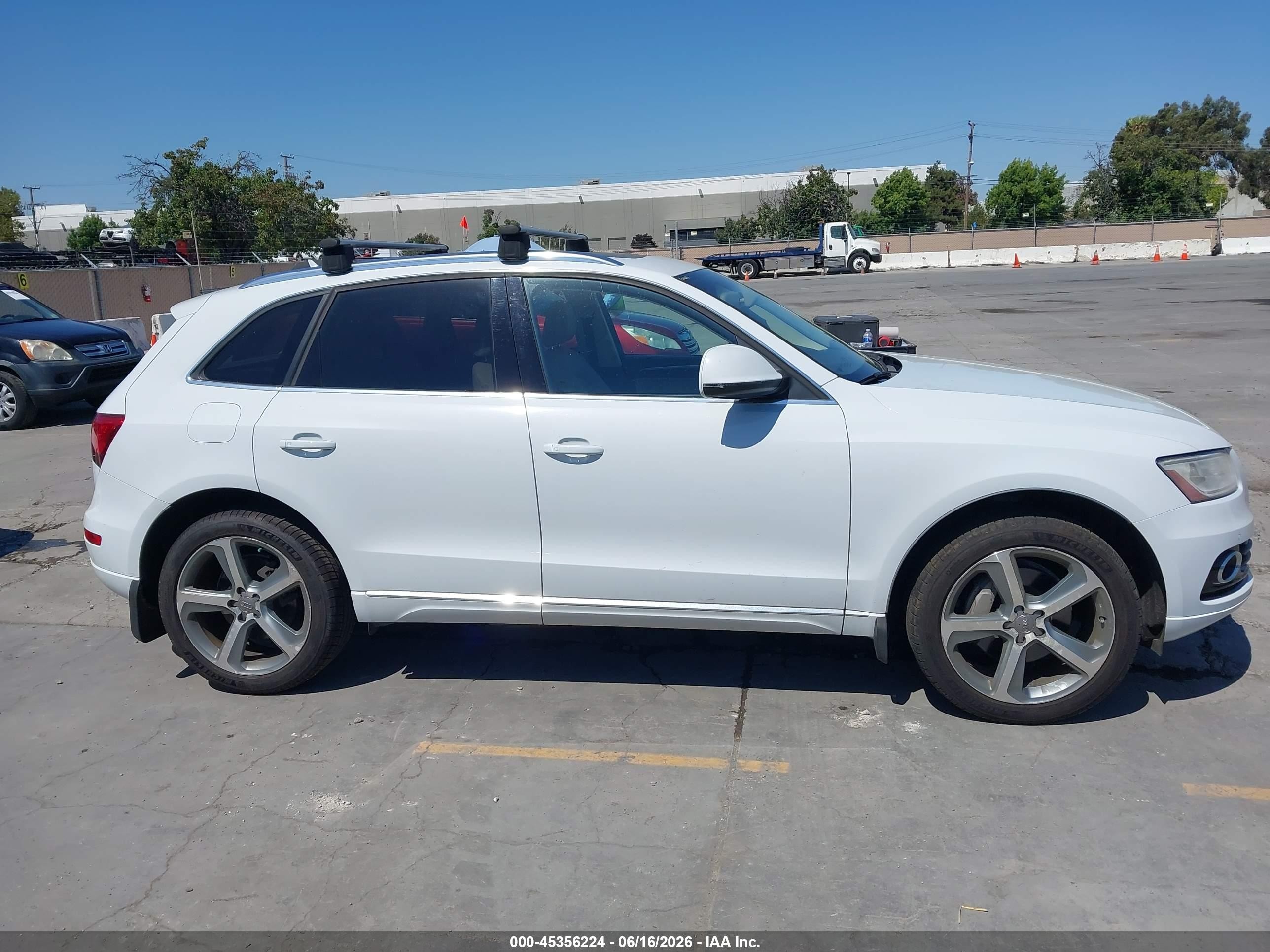 2014 Audi Q5 3.0 Tdi Premium Plus White vin: WA1CMAFP7EA046898
