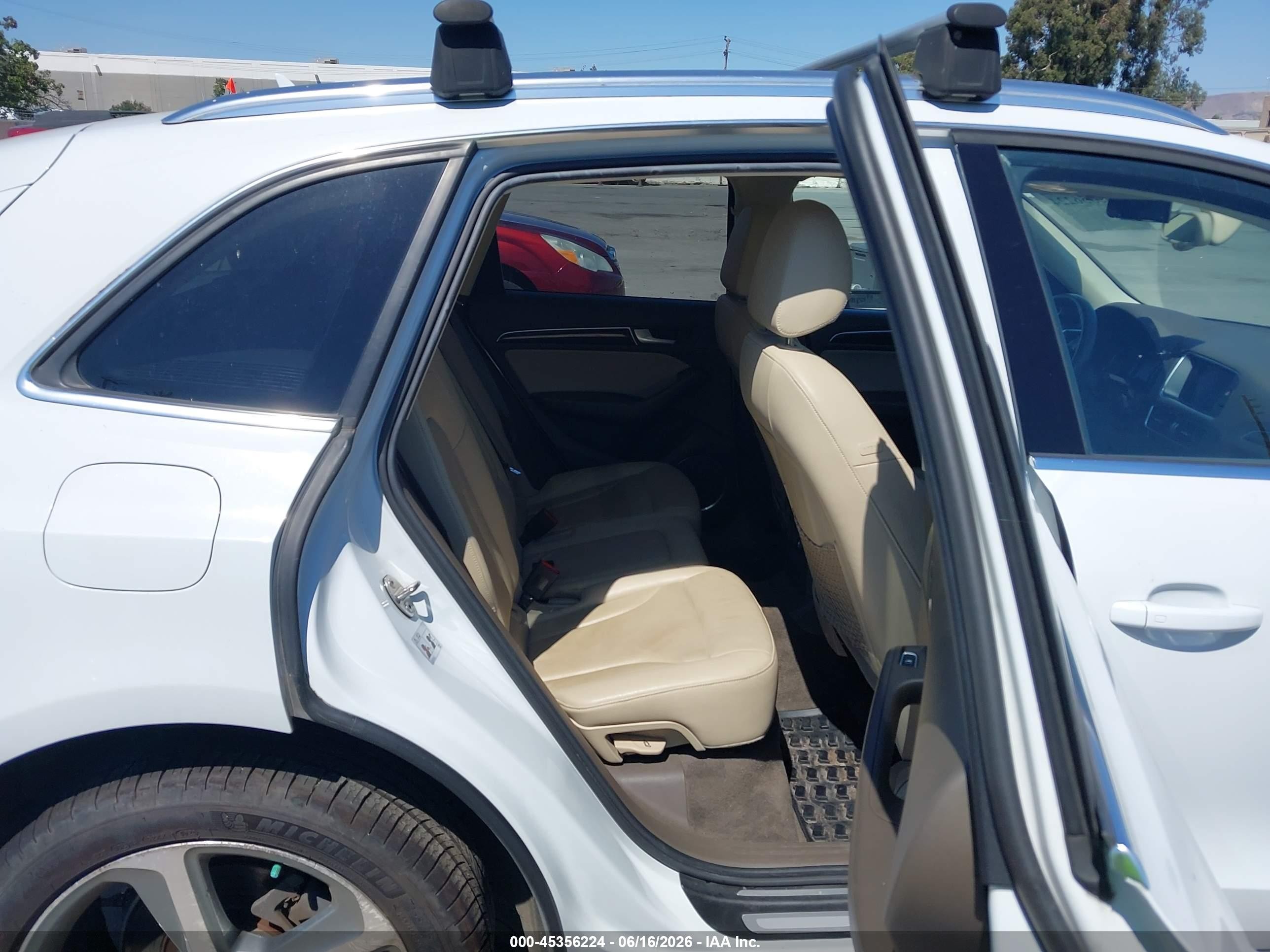 2014 Audi Q5 3.0 Tdi Premium Plus White vin: WA1CMAFP7EA046898