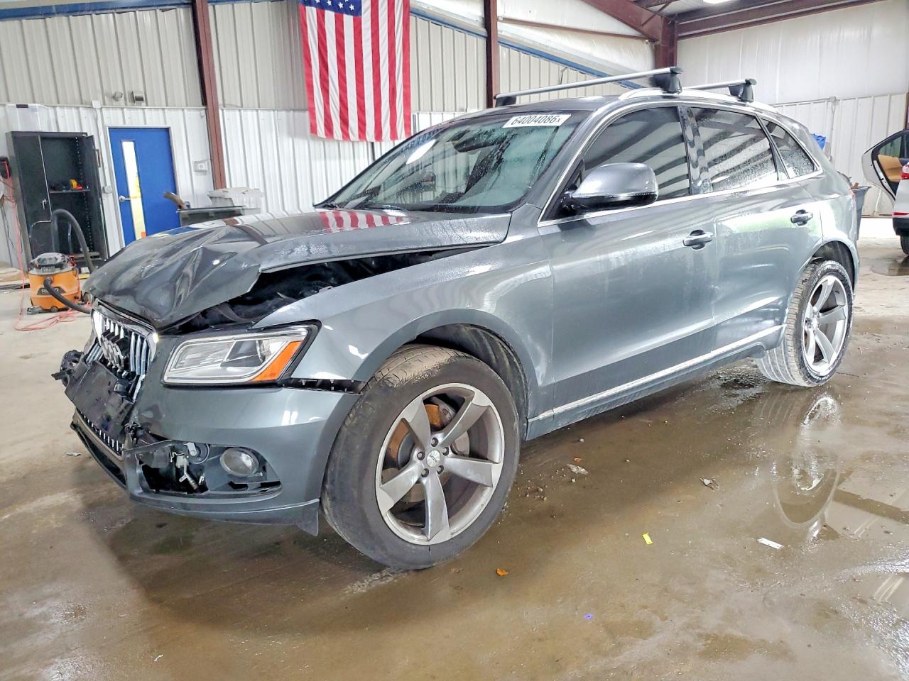 2015 Audi Q5 Tdi Premium Plus Gray vin: WA1CMAFP8FA128172