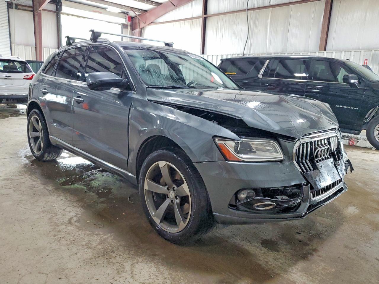 2015 Audi Q5 Tdi Premium Plus Gray vin: WA1CMAFP8FA128172